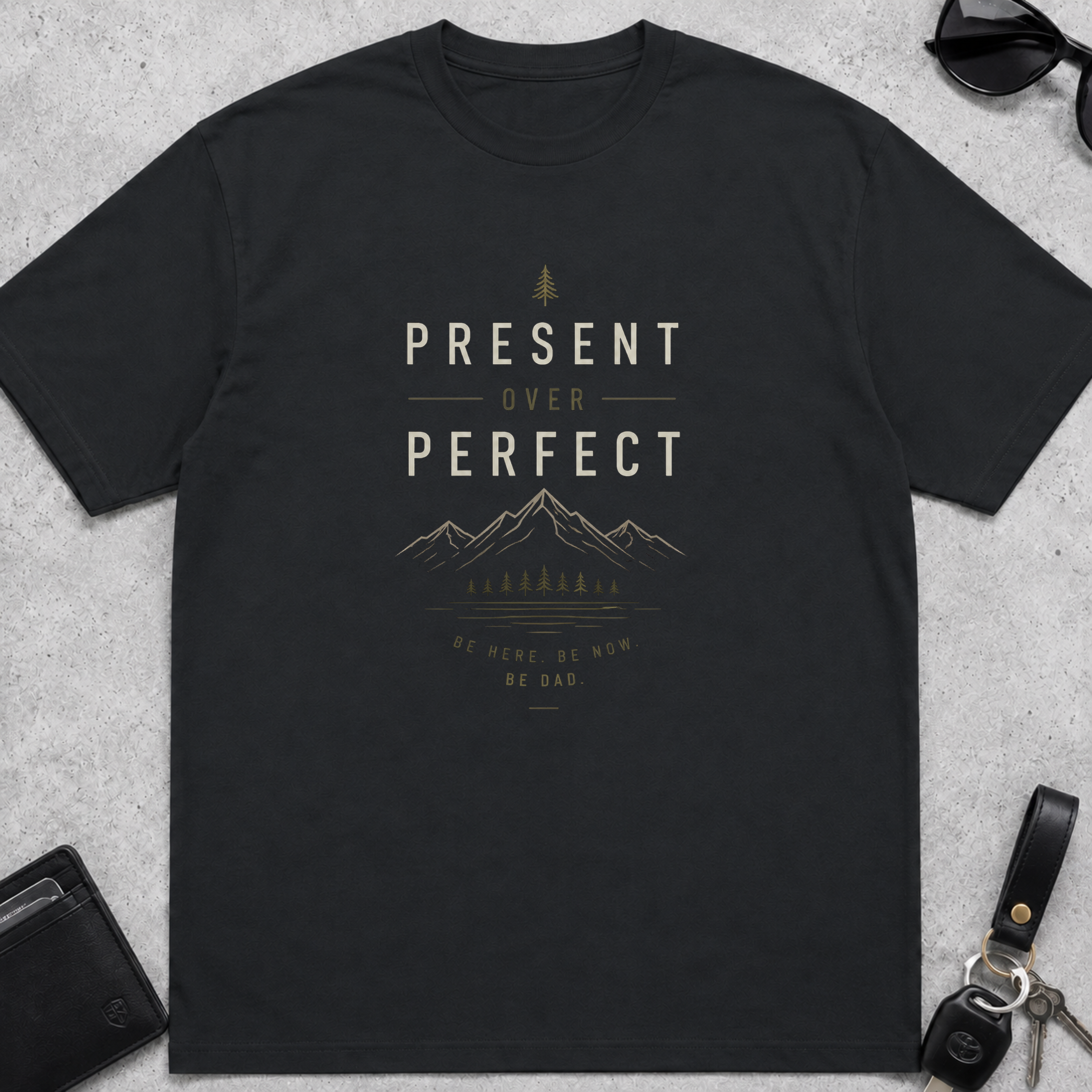 Present Over Perfect T-Shirt