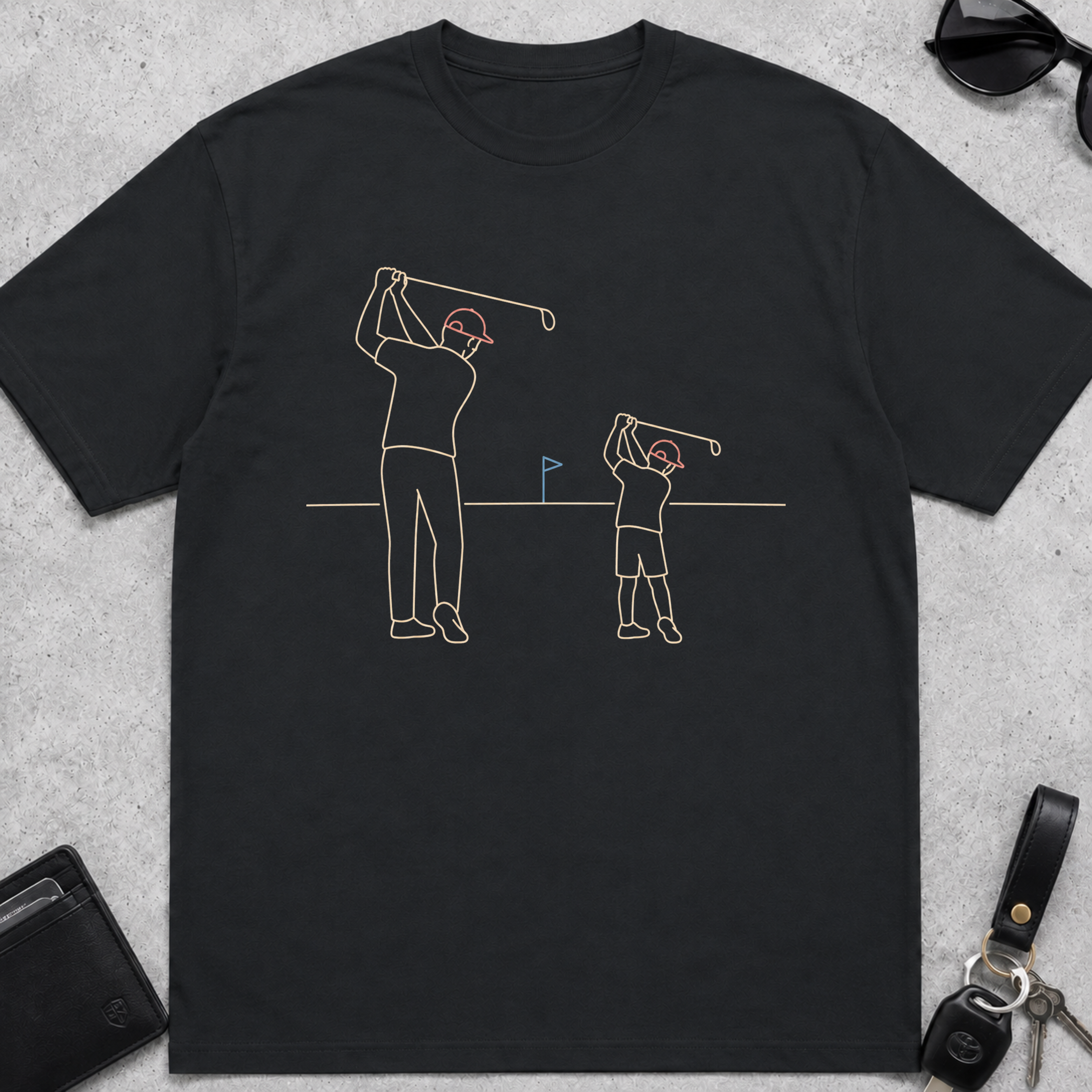 Dad & Son Golf T-Shirt