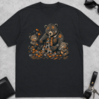 Block Castle Building Bear T-Shirt