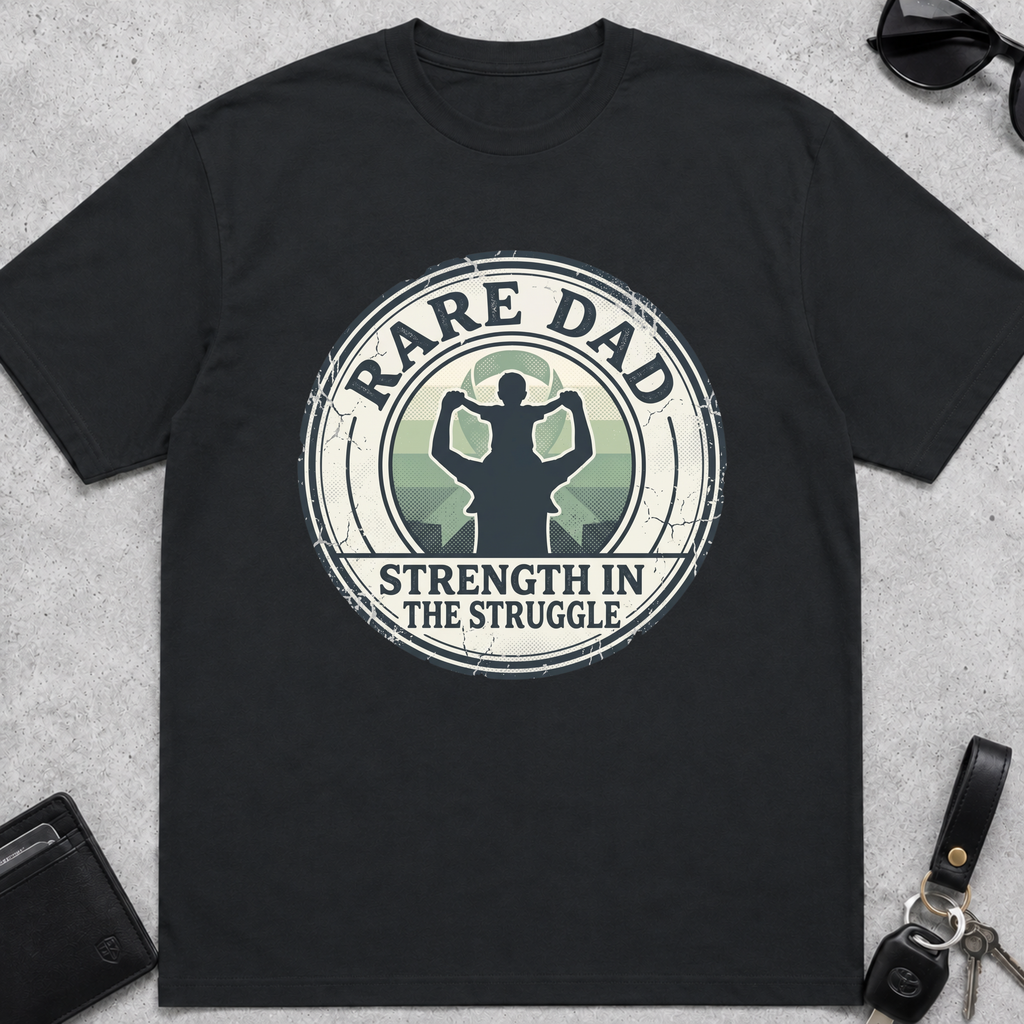 Rare Dad Strength in Struggle T-Shirt