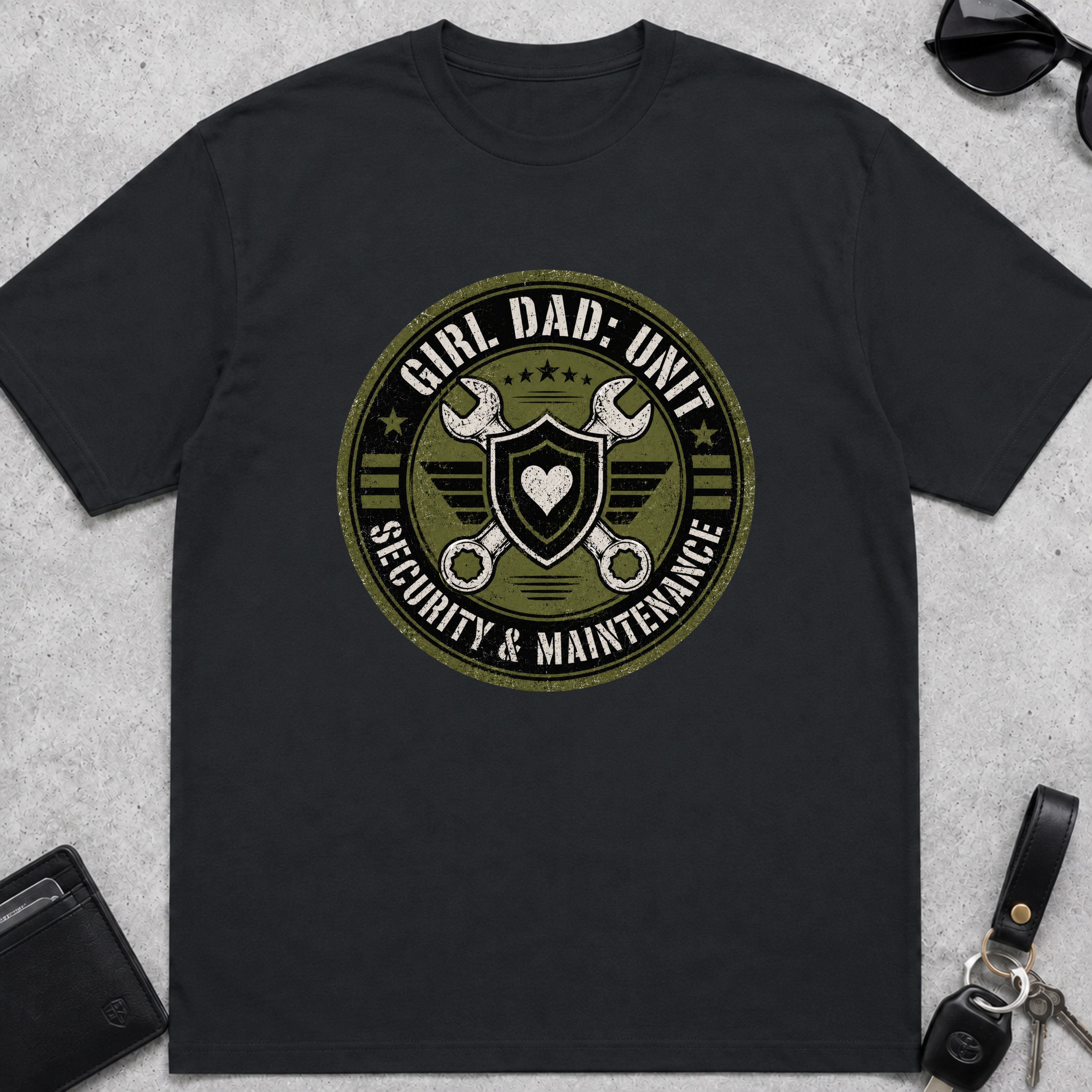 Girl Dad Unit T-Shirt