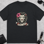 Girl Dad Lion Tattoo T-Shirt