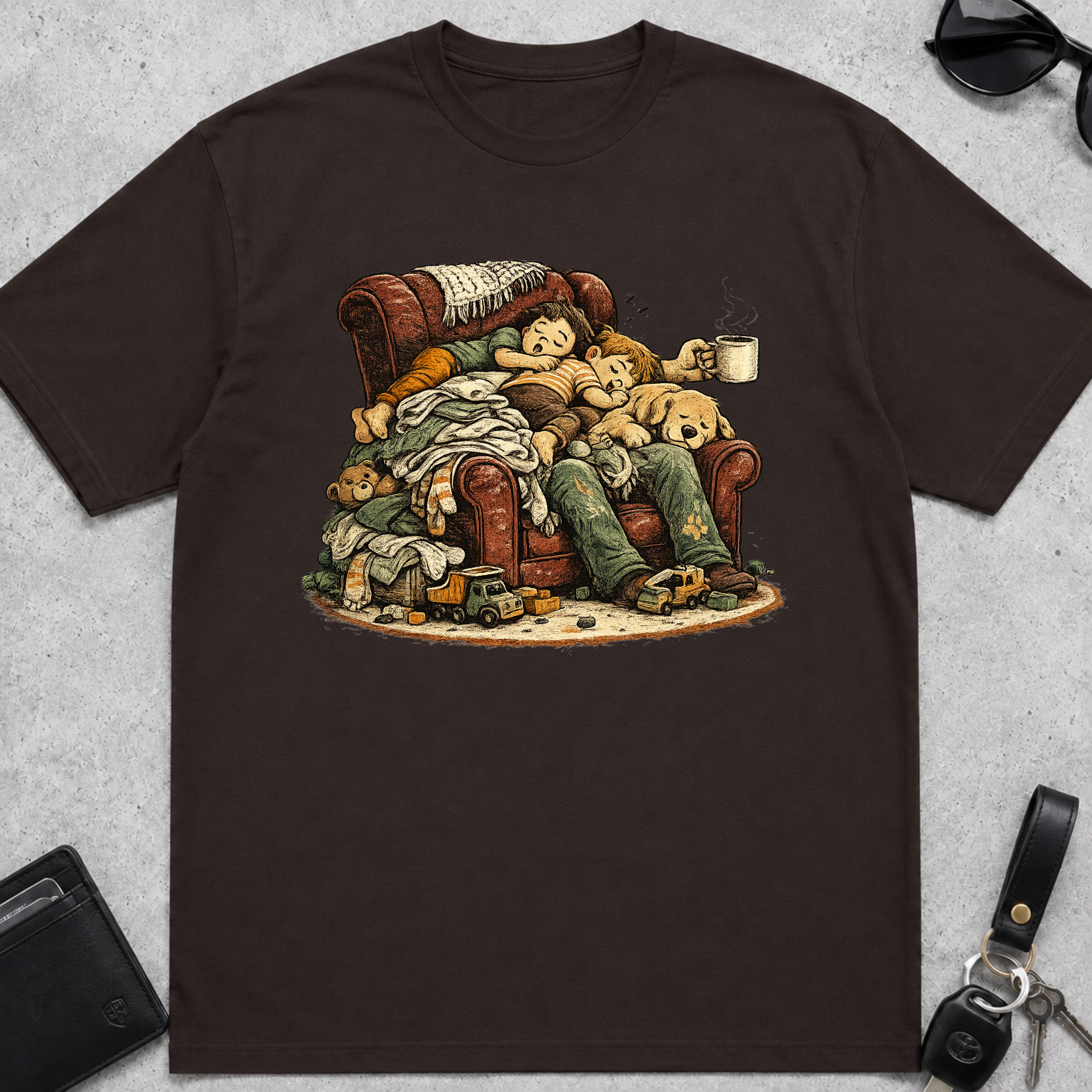 Smothered Dad T-Shirt