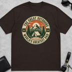 Great Outdoors Greatest Dad T-Shirt