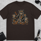 Block Castle Building Bear T-Shirt