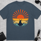 Sunset Kid On Shoulders T-Shirt