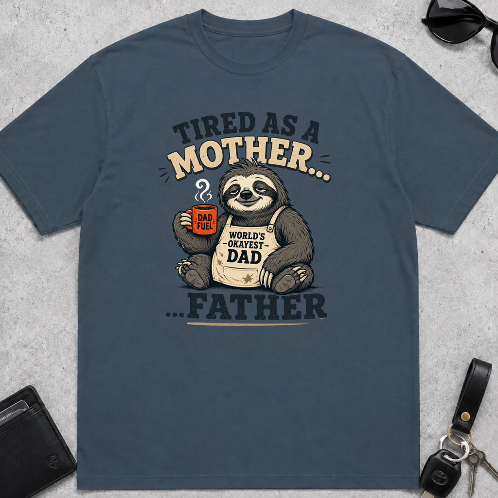 Tired As A Mother Father T-Shirt