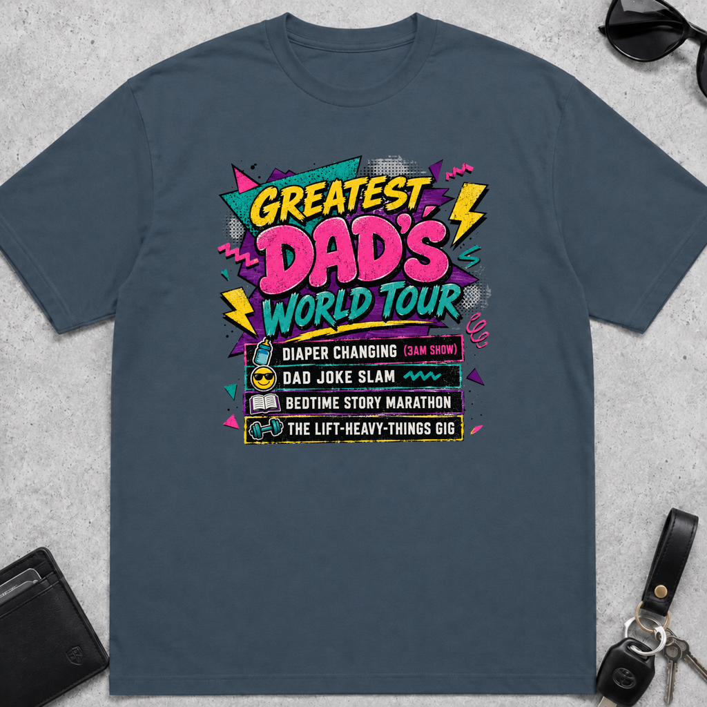 Greatest Dads World Tour T-Shirt