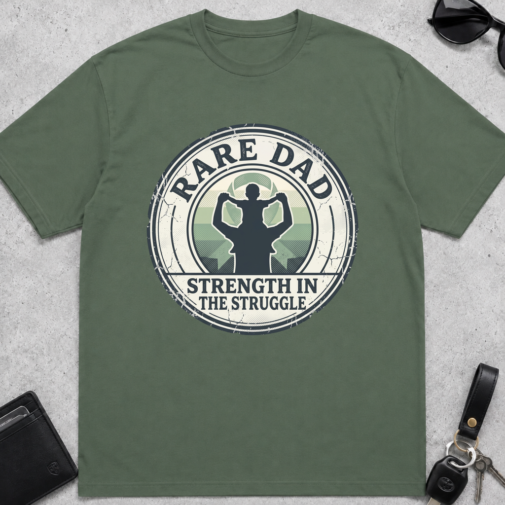 Rare Dad Strength in Struggle T-Shirt