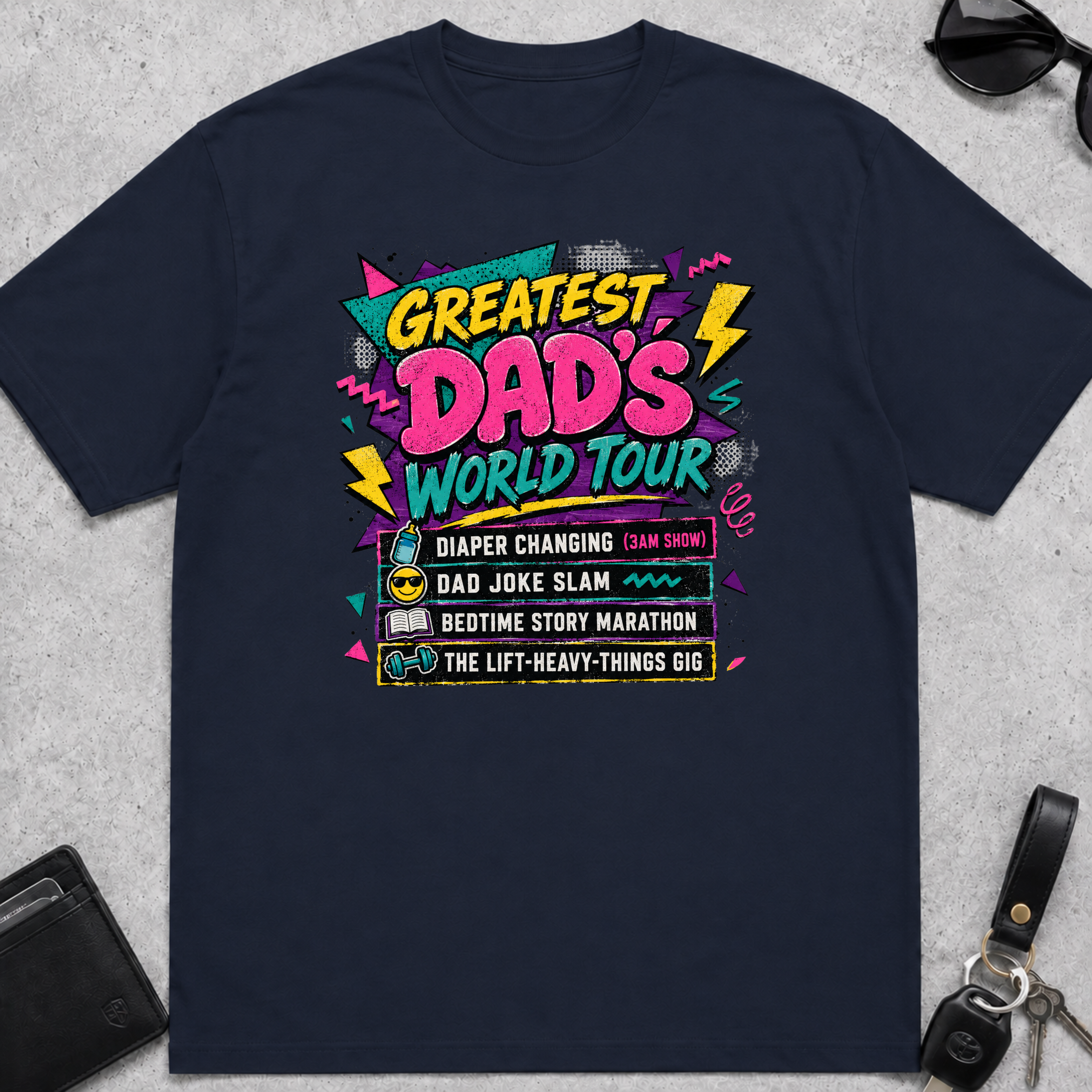 Greatest Dads World Tour T-Shirt