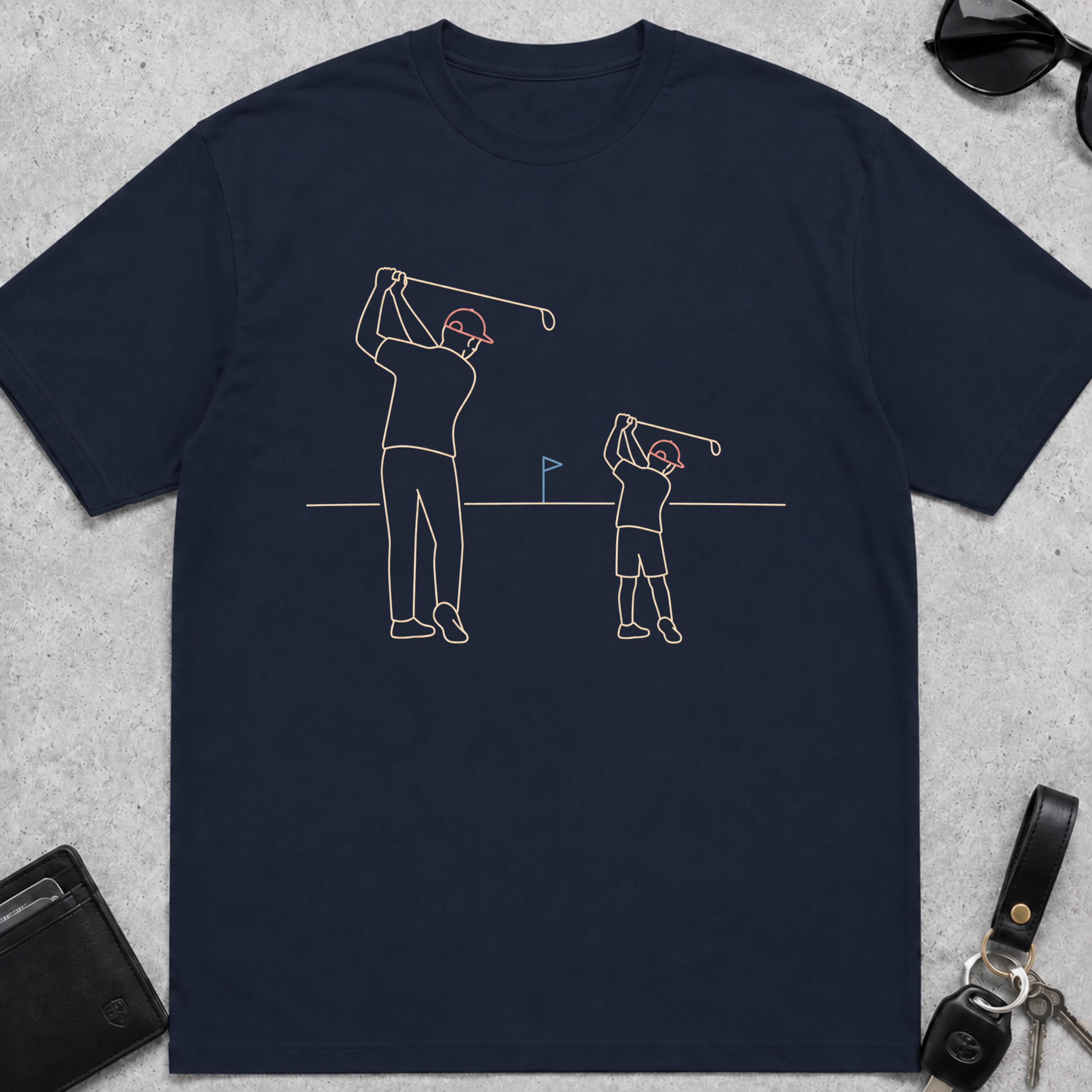 Dad & Son Golf T-Shirt