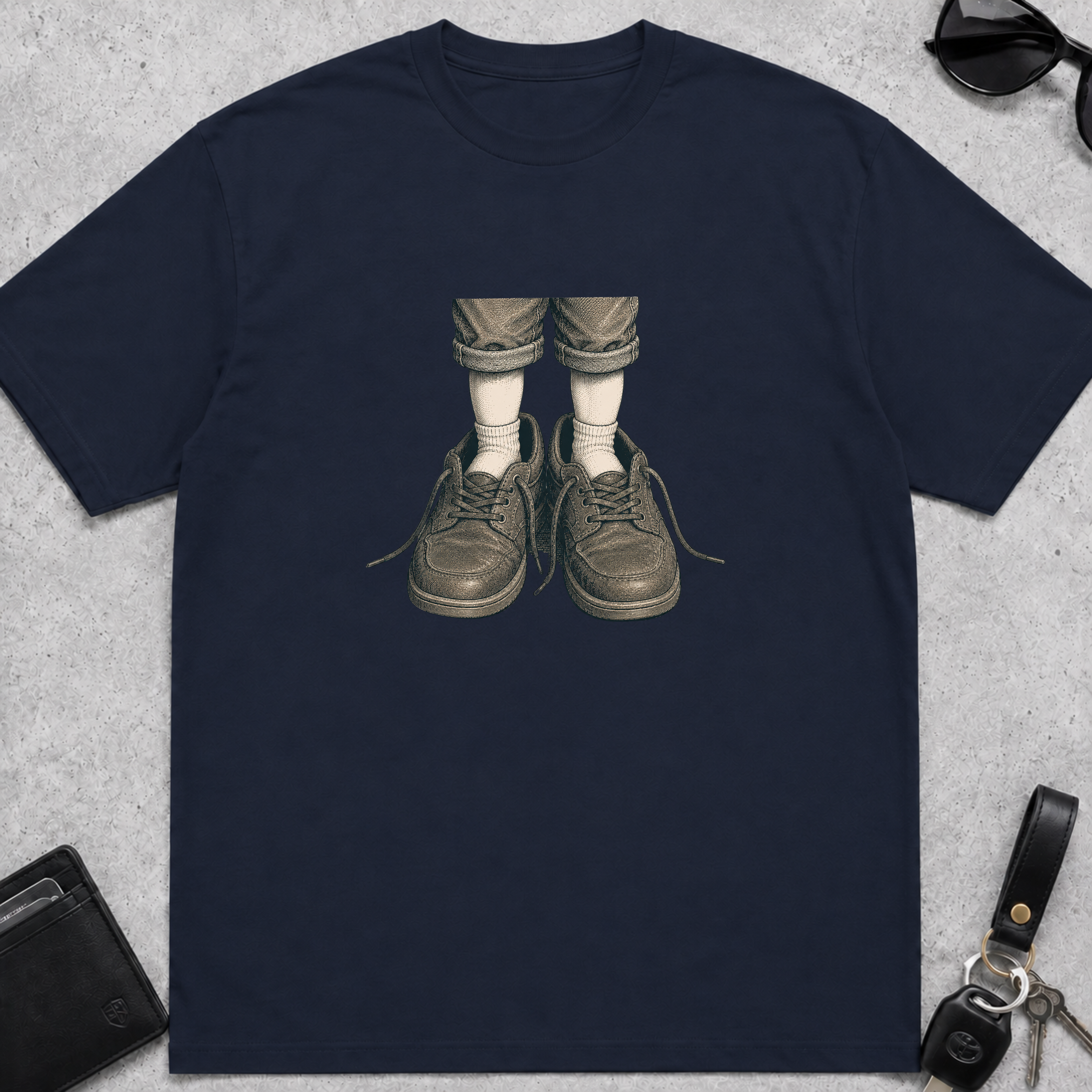 Little Feet Big Shoes T-Shirt