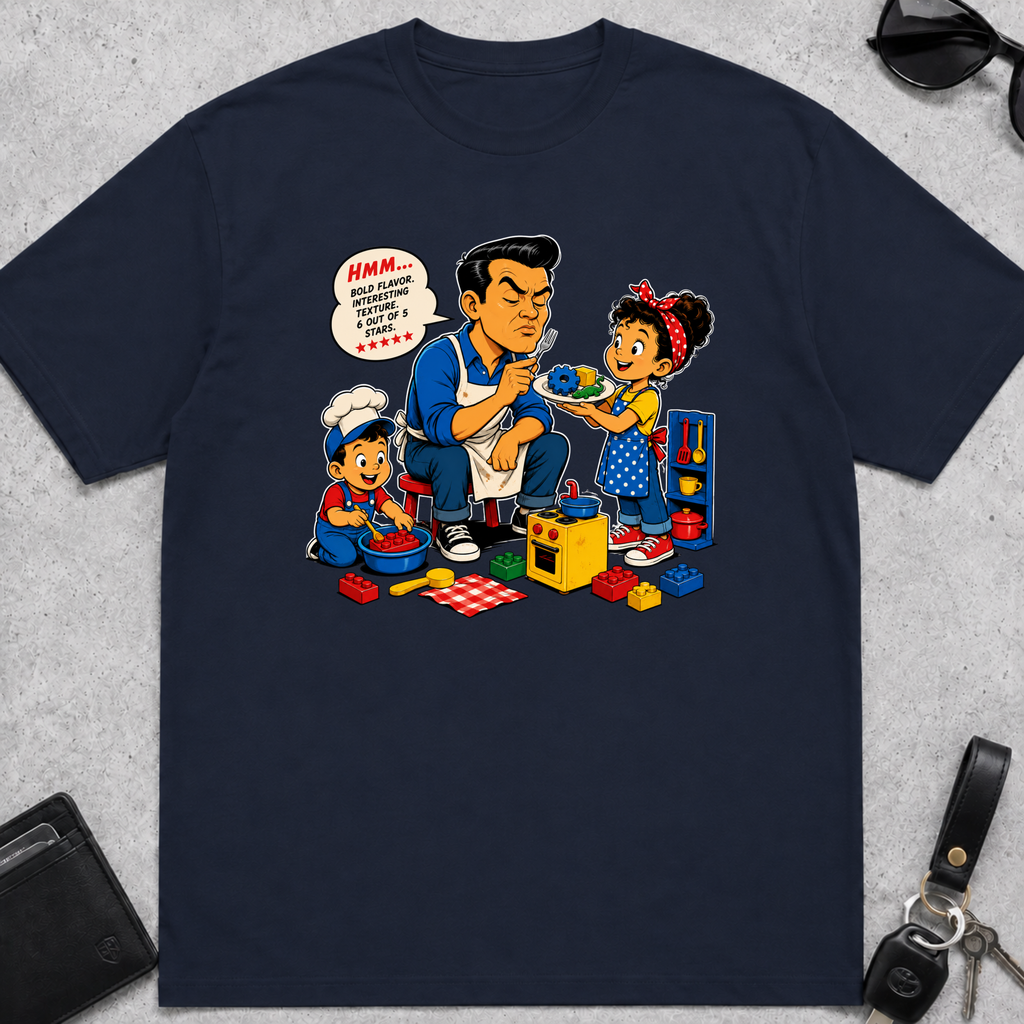 Dad With Kid Chef T-Shirt