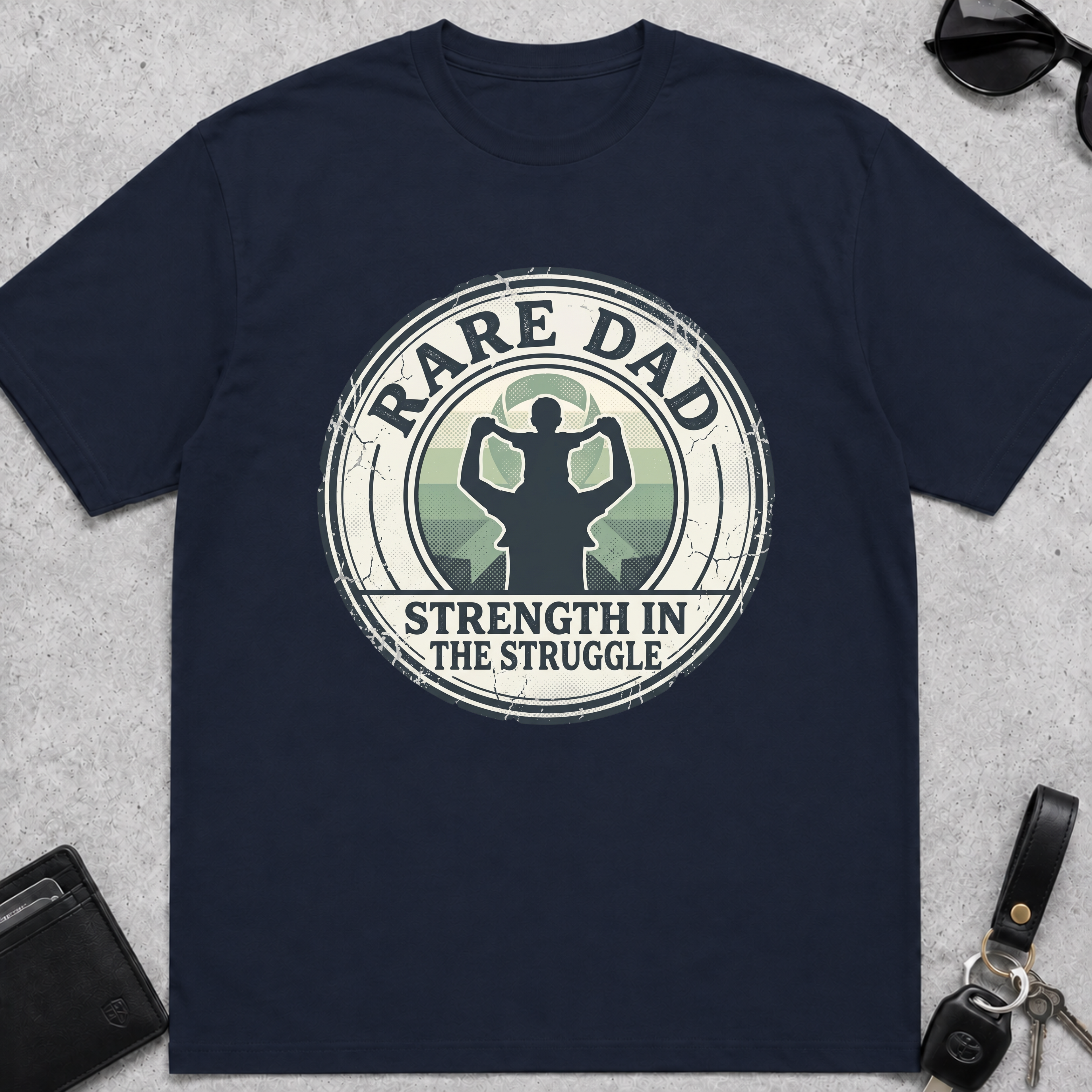 Rare Dad Strength in Struggle T-Shirt