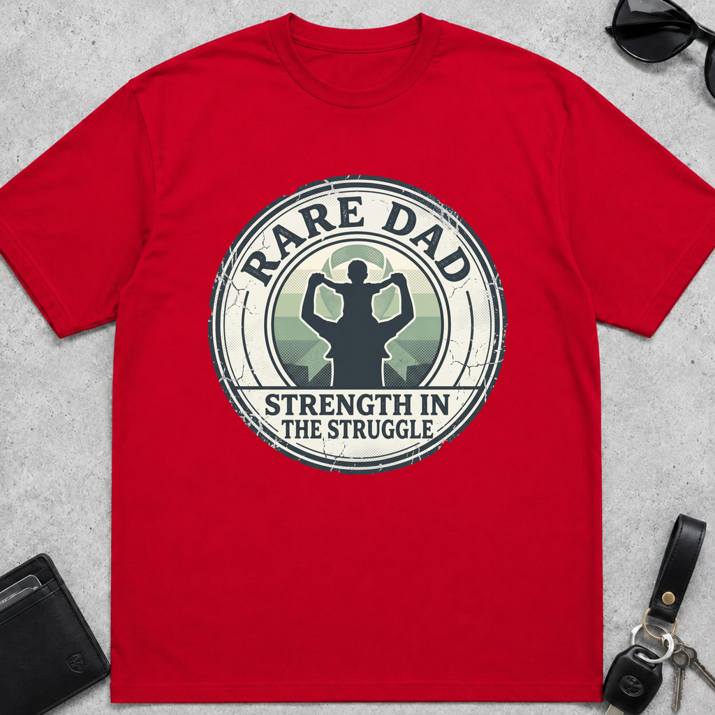 Rare Dad Strength in Struggle T-Shirt