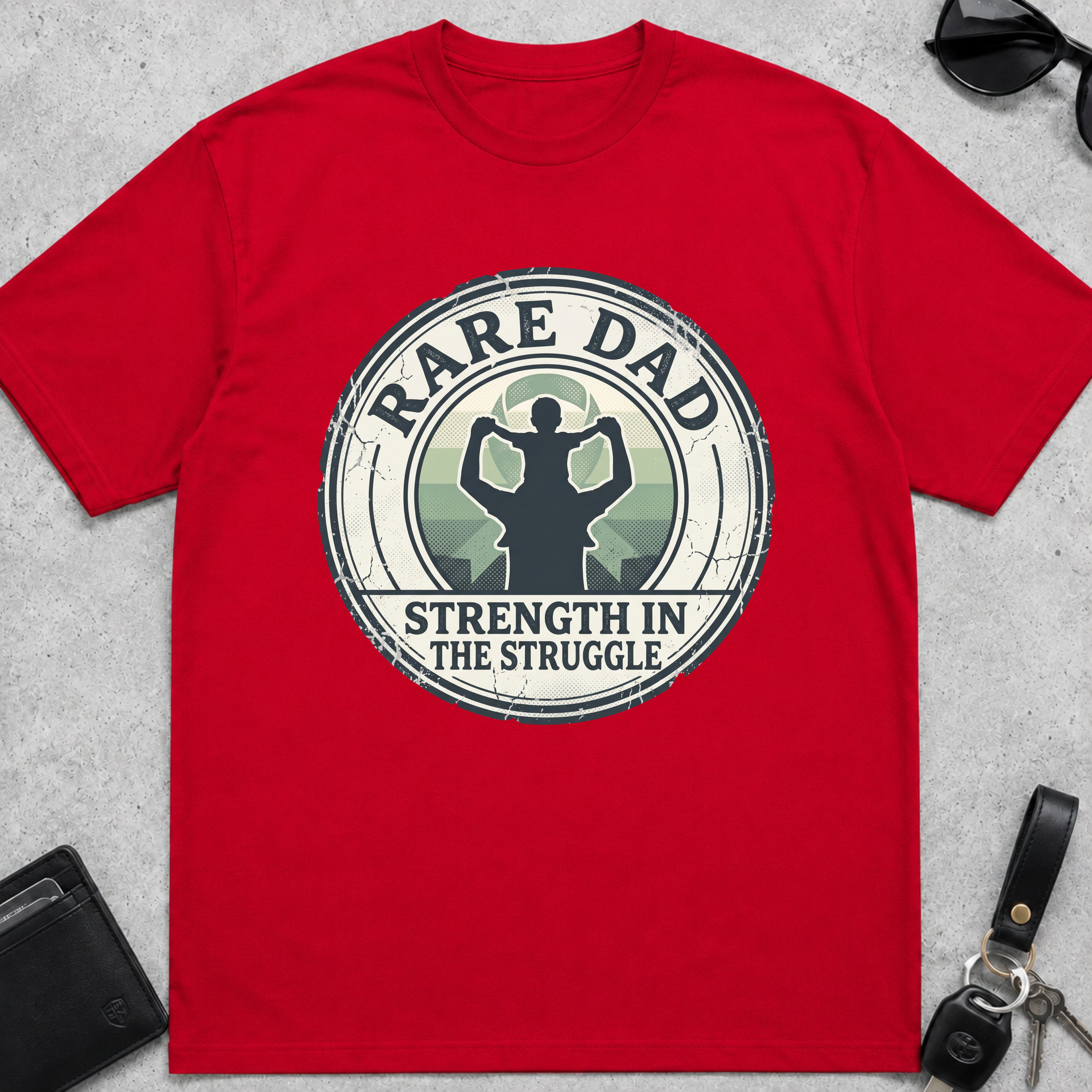 Rare Dad Strength in Struggle T-Shirt