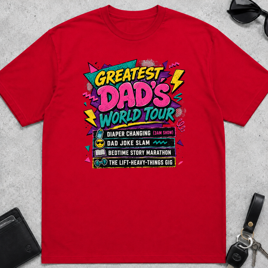 Greatest Dads World Tour T-Shirt