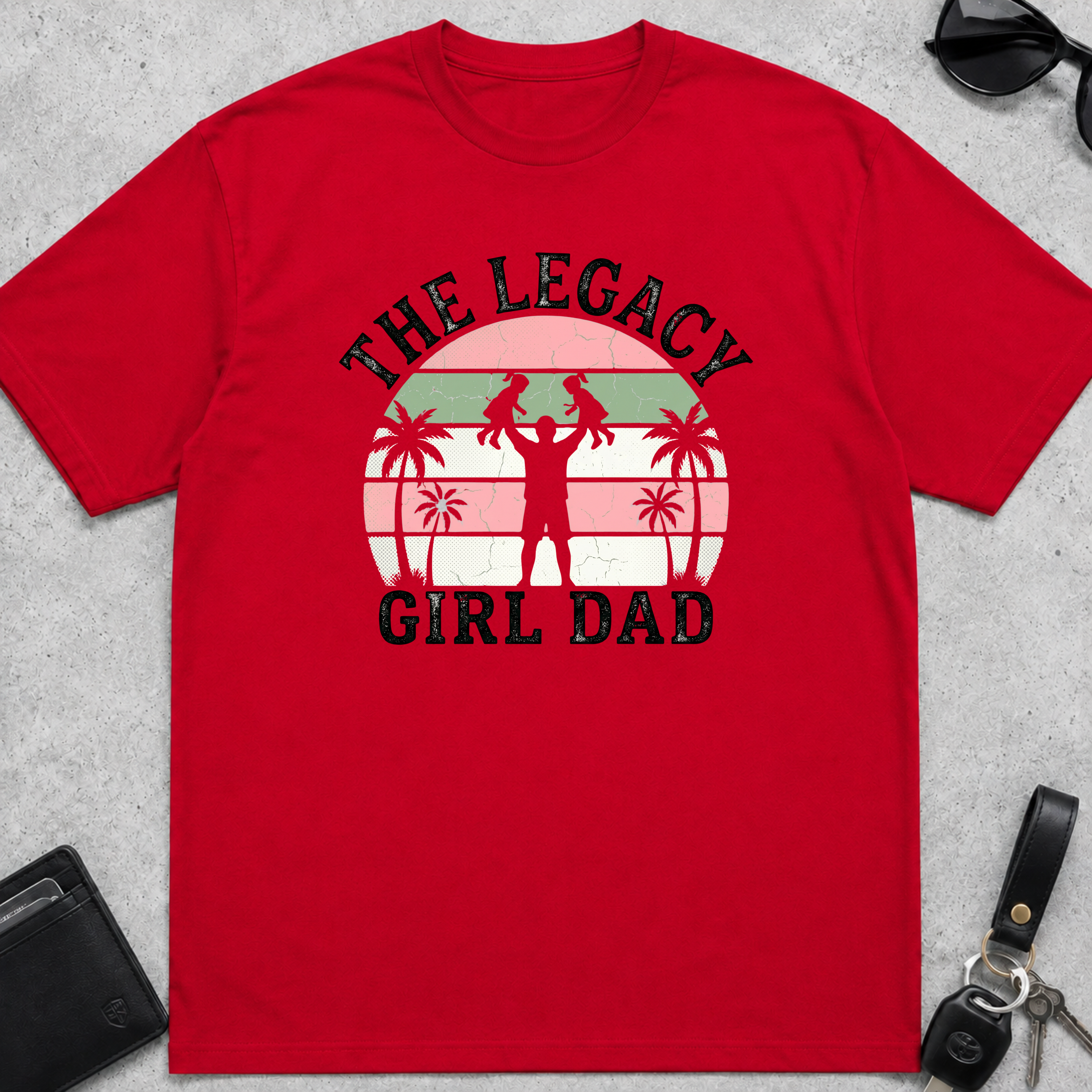 Legacy Girl Dad T-Shirt