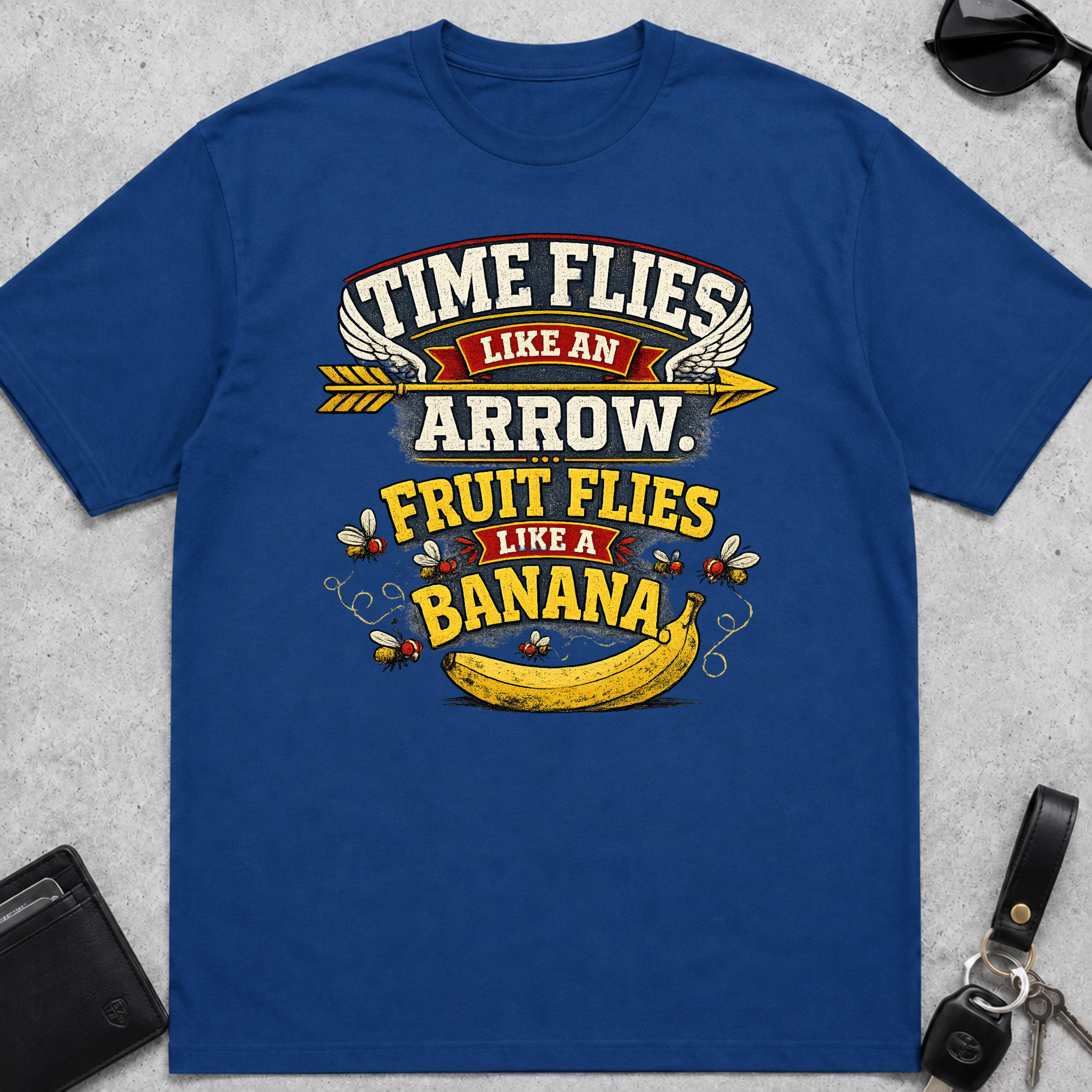 Time Flies Fruit Flies T-Shirt