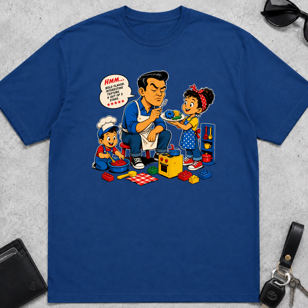 Dad With Kid Chef T-Shirt
