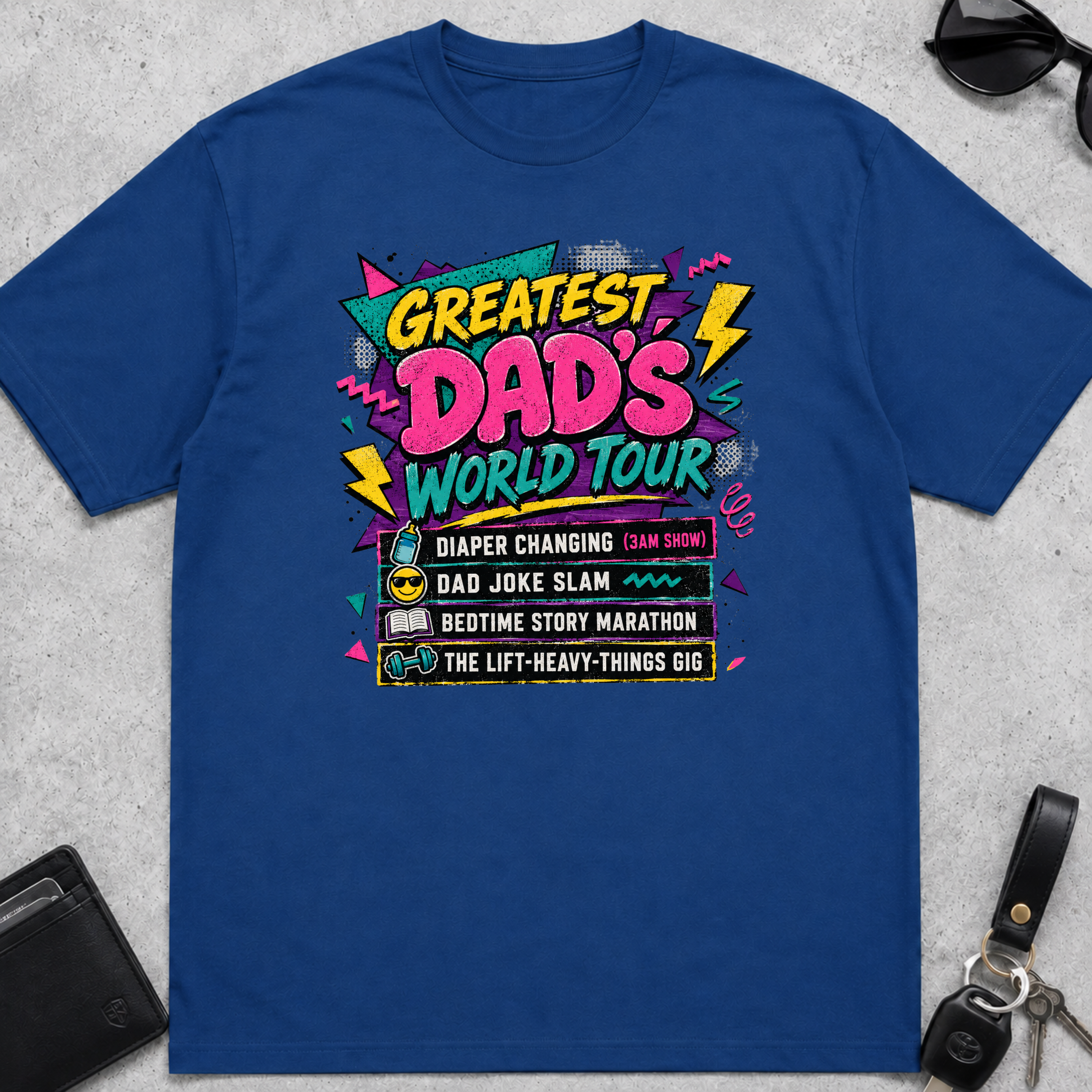 Greatest Dads World Tour T-Shirt
