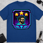 Dad Three Stars 8-Bit T-Shirt