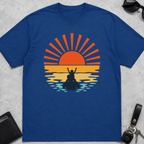 Sunset Kid On Shoulders T-Shirt