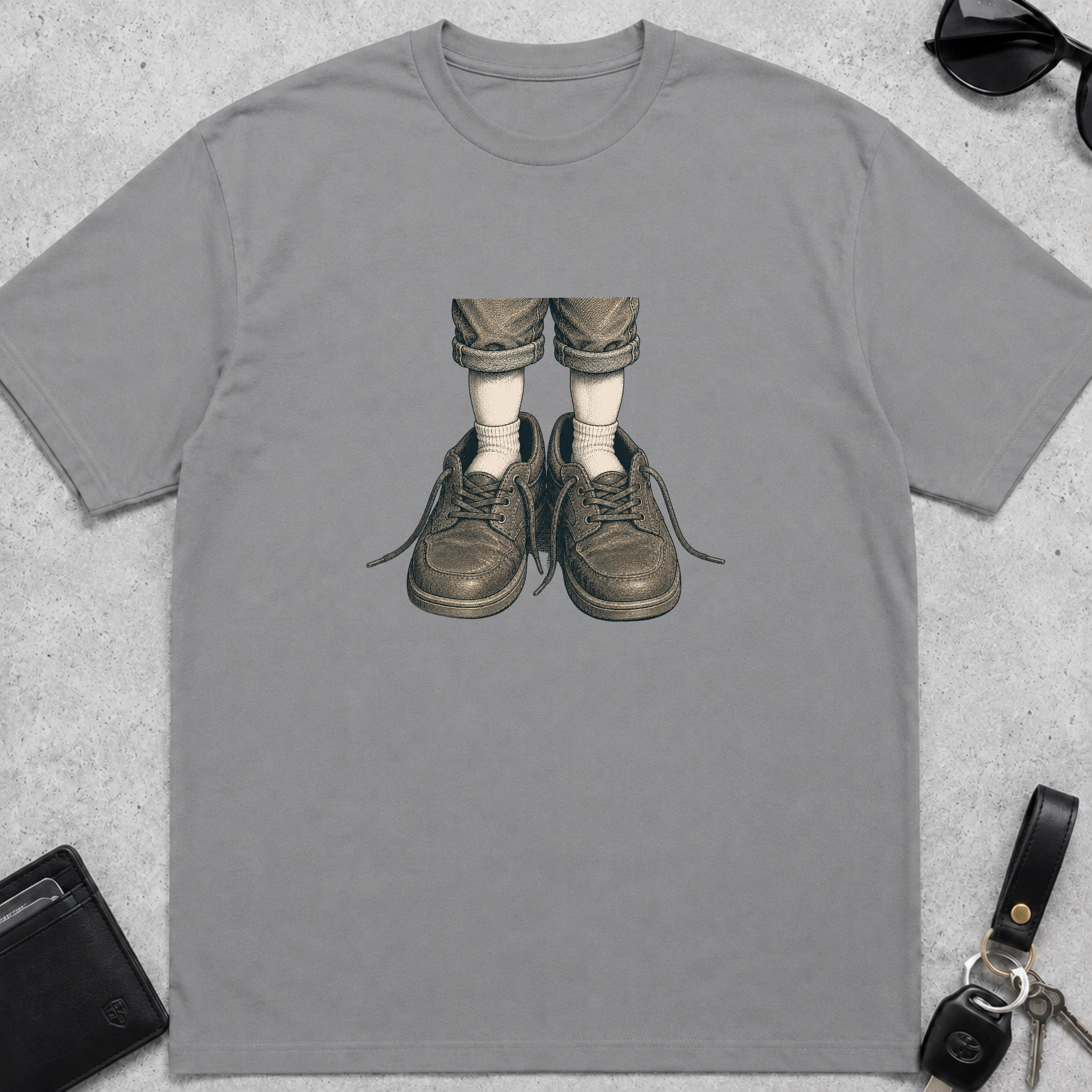 Little Feet Big Shoes T-Shirt