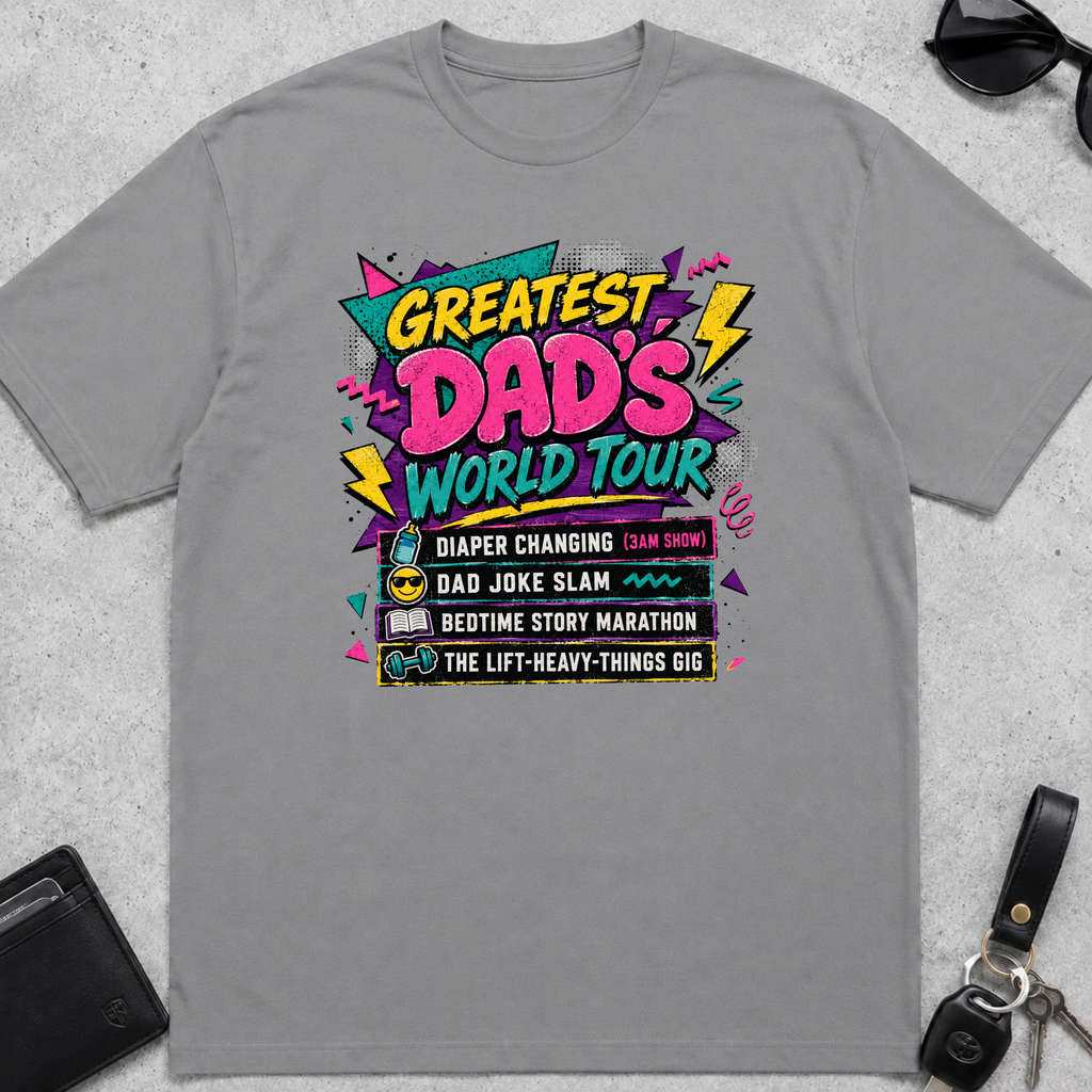 Greatest Dads World Tour T-Shirt