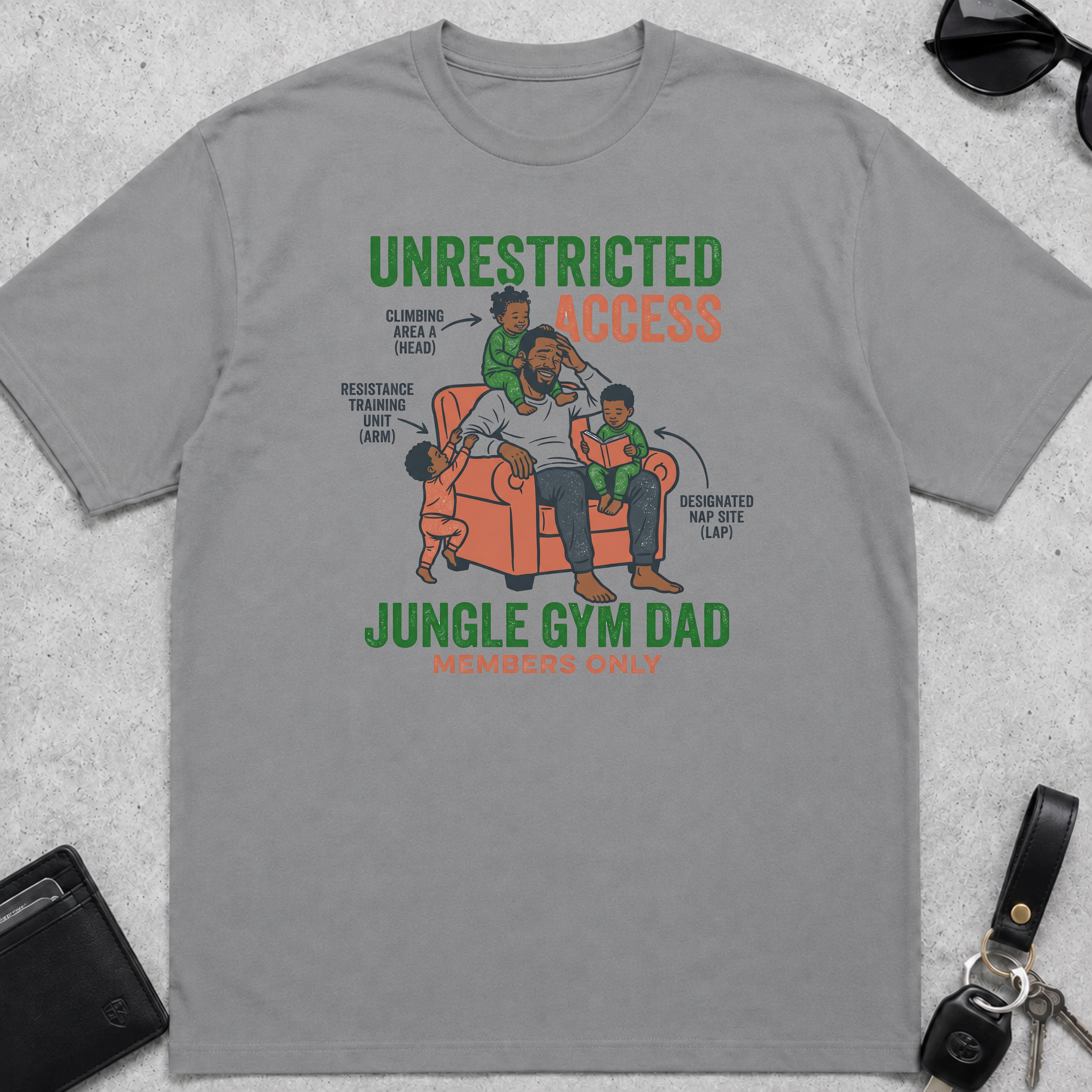Unrestricted Access Jungle Gym Dad T-Shirt