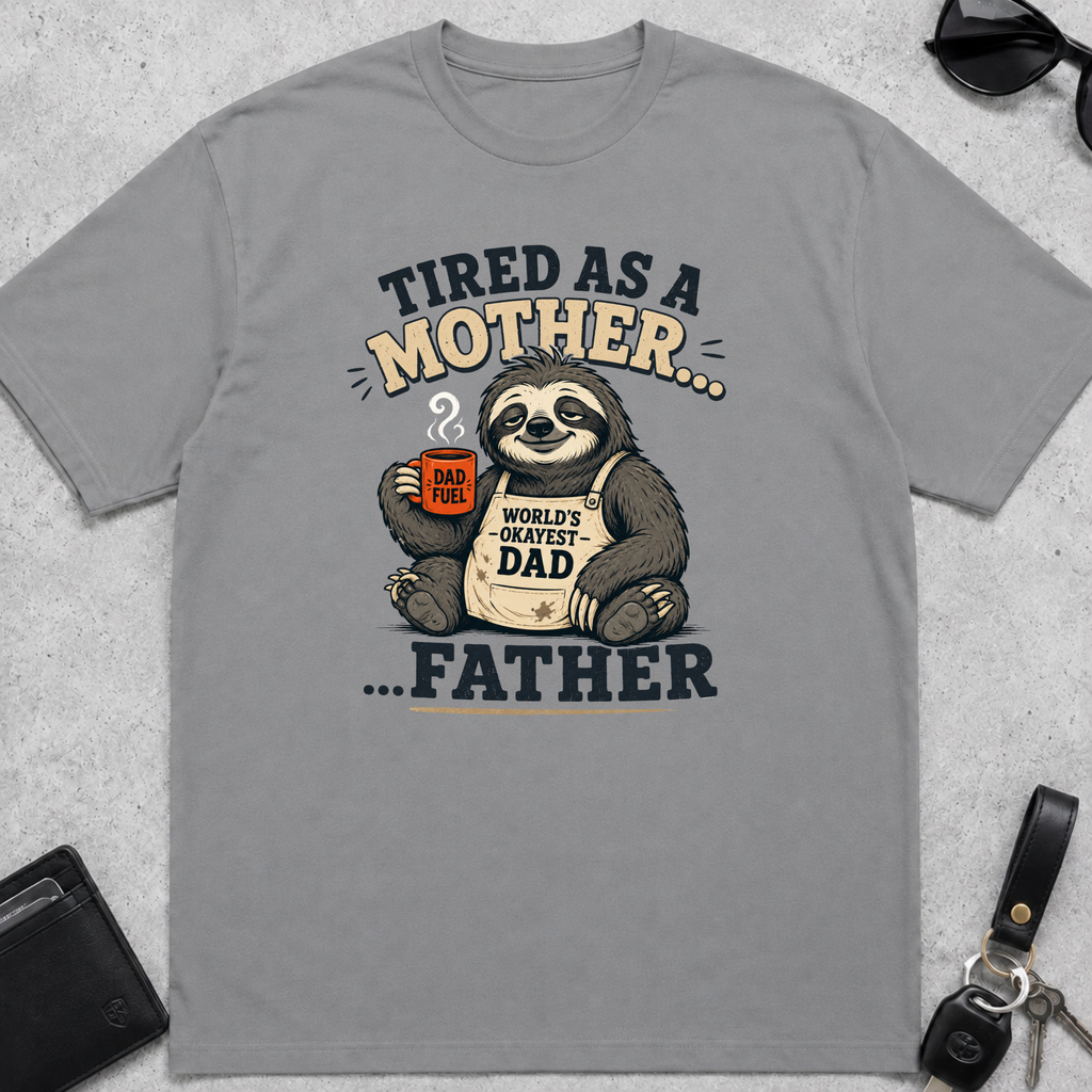Tired As A Mother Father T-Shirt