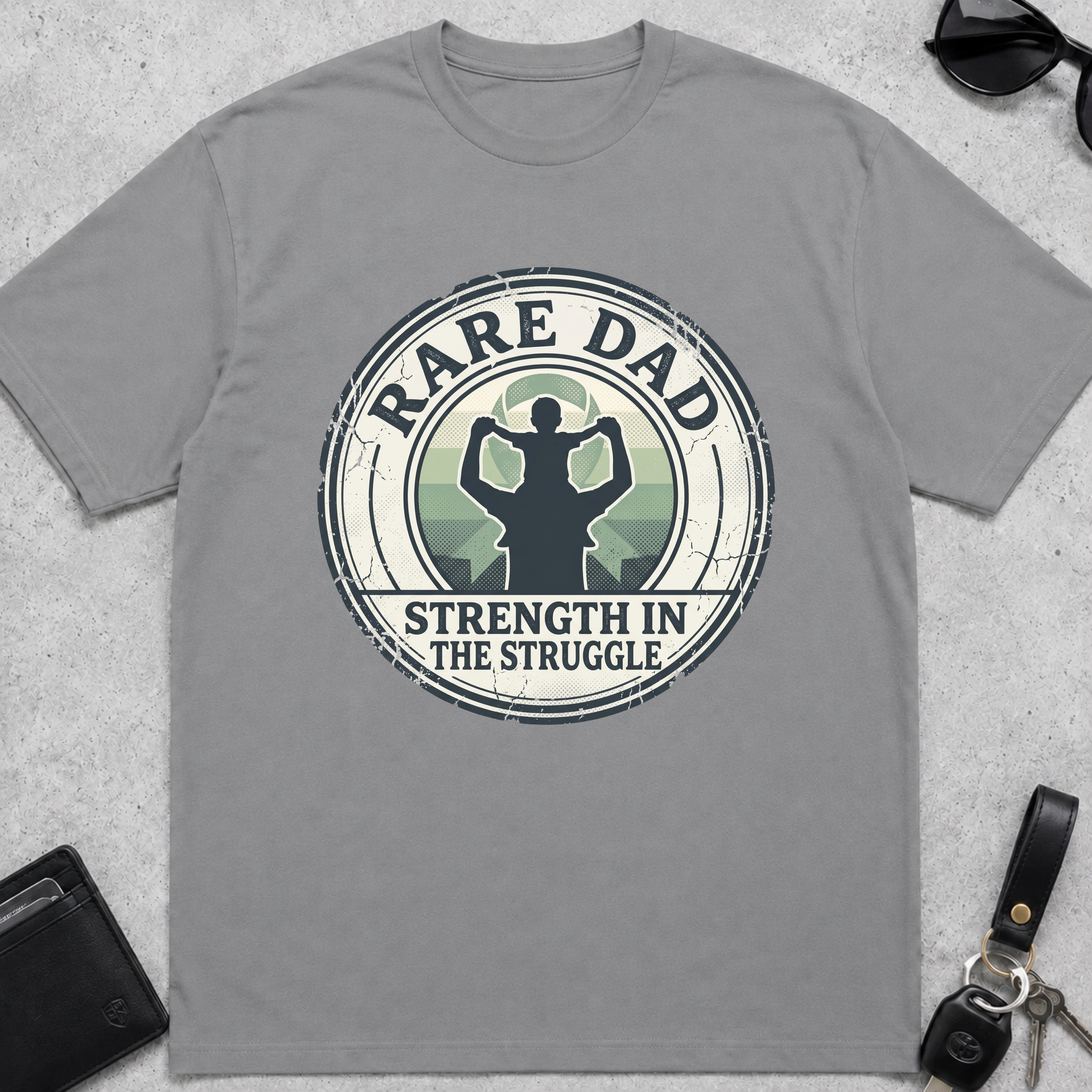 Rare Dad Strength in Struggle T-Shirt