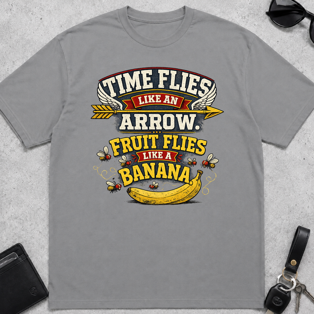Time Flies Fruit Flies T-Shirt