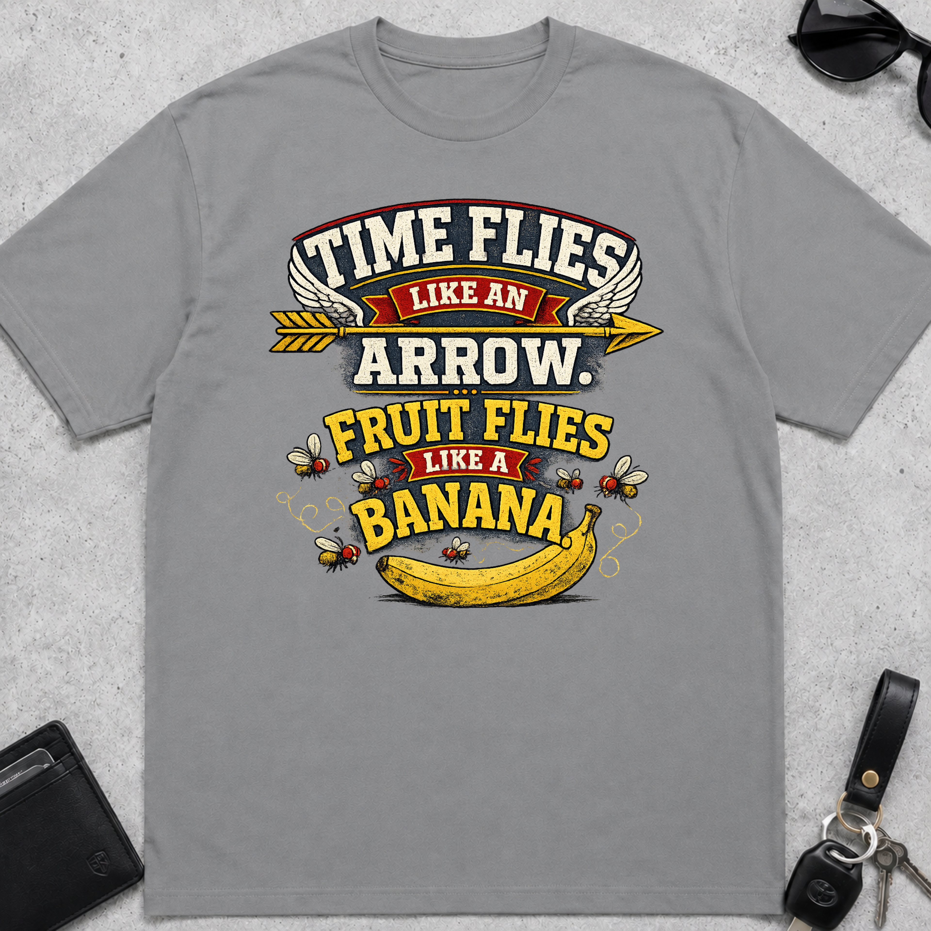 Time Flies Fruit Flies T-Shirt