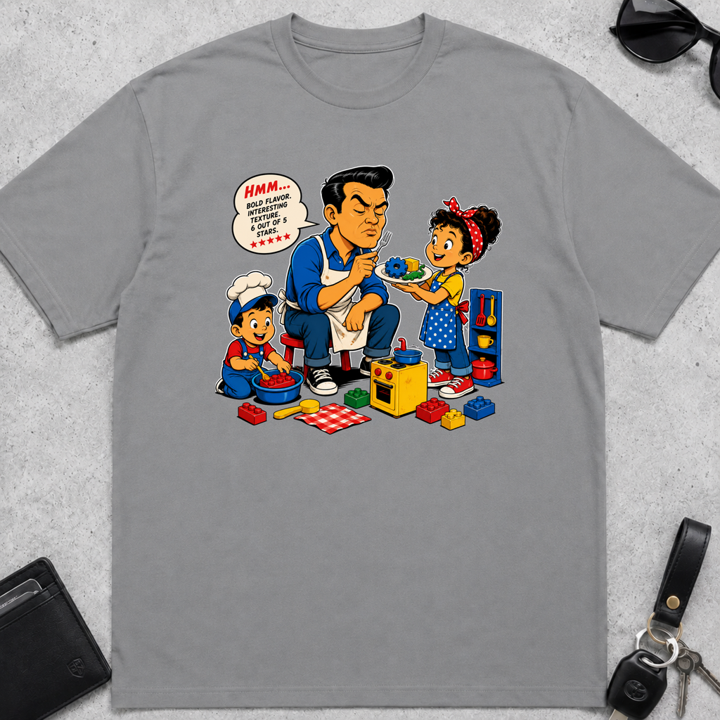 Dad With Kid Chef T-Shirt
