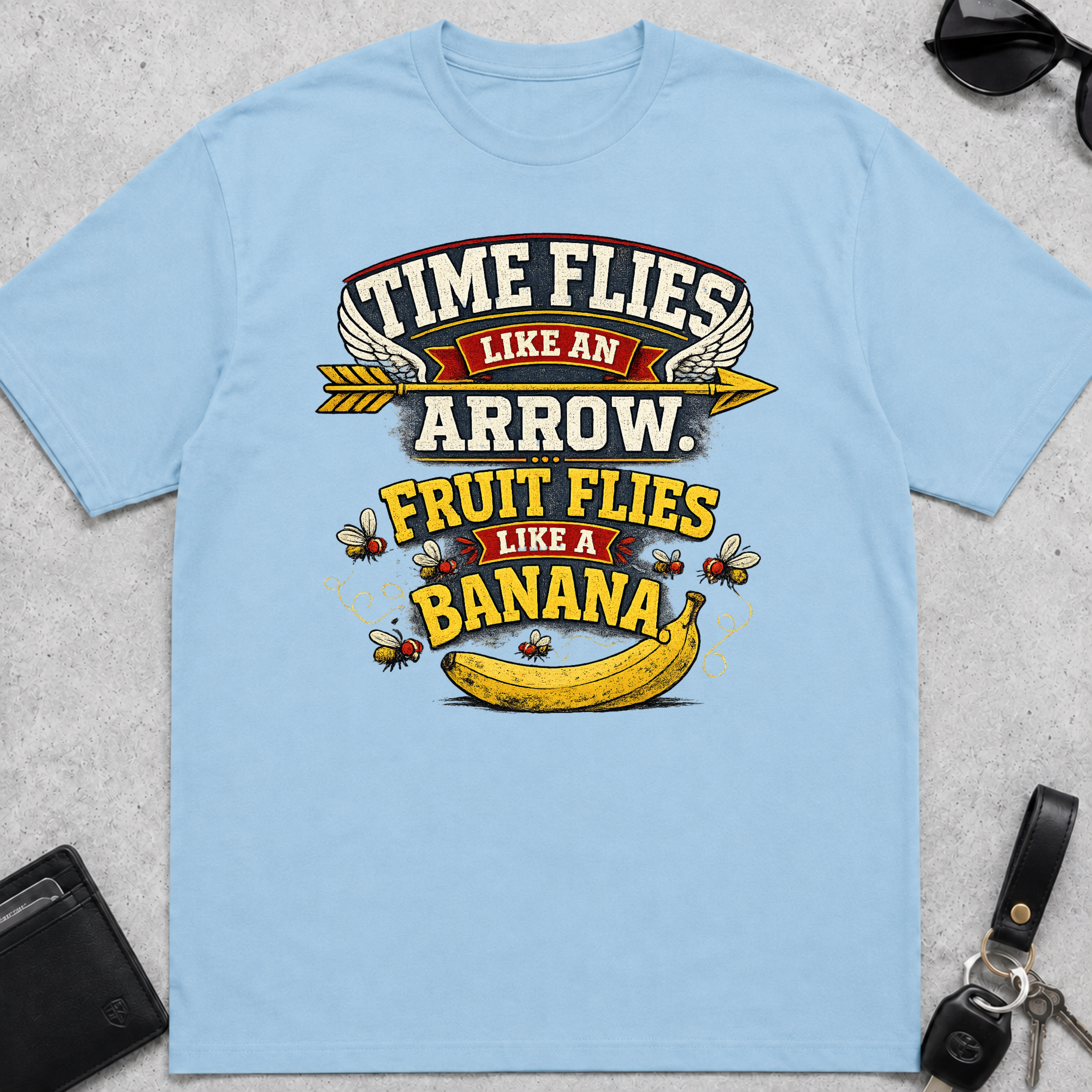 Time Flies Fruit Flies T-Shirt