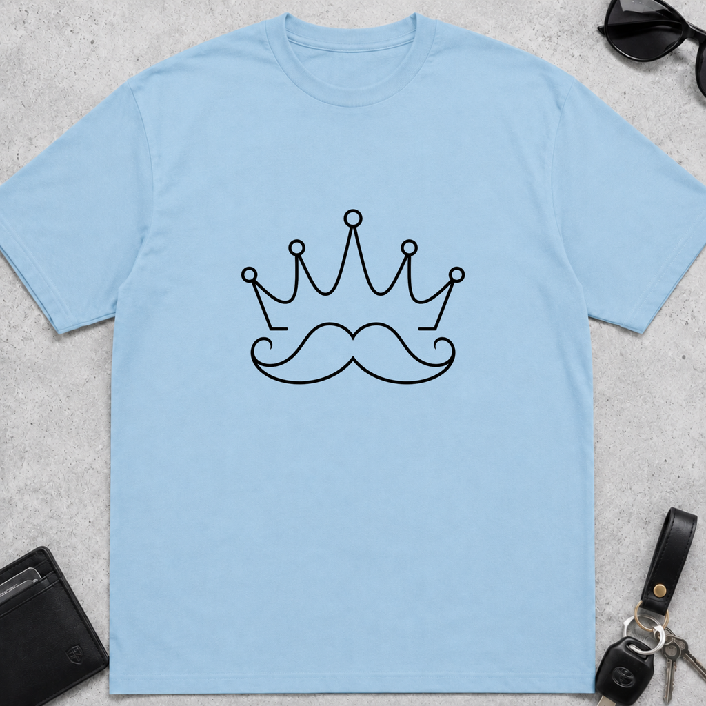 Crown Moustache T-Shirt
