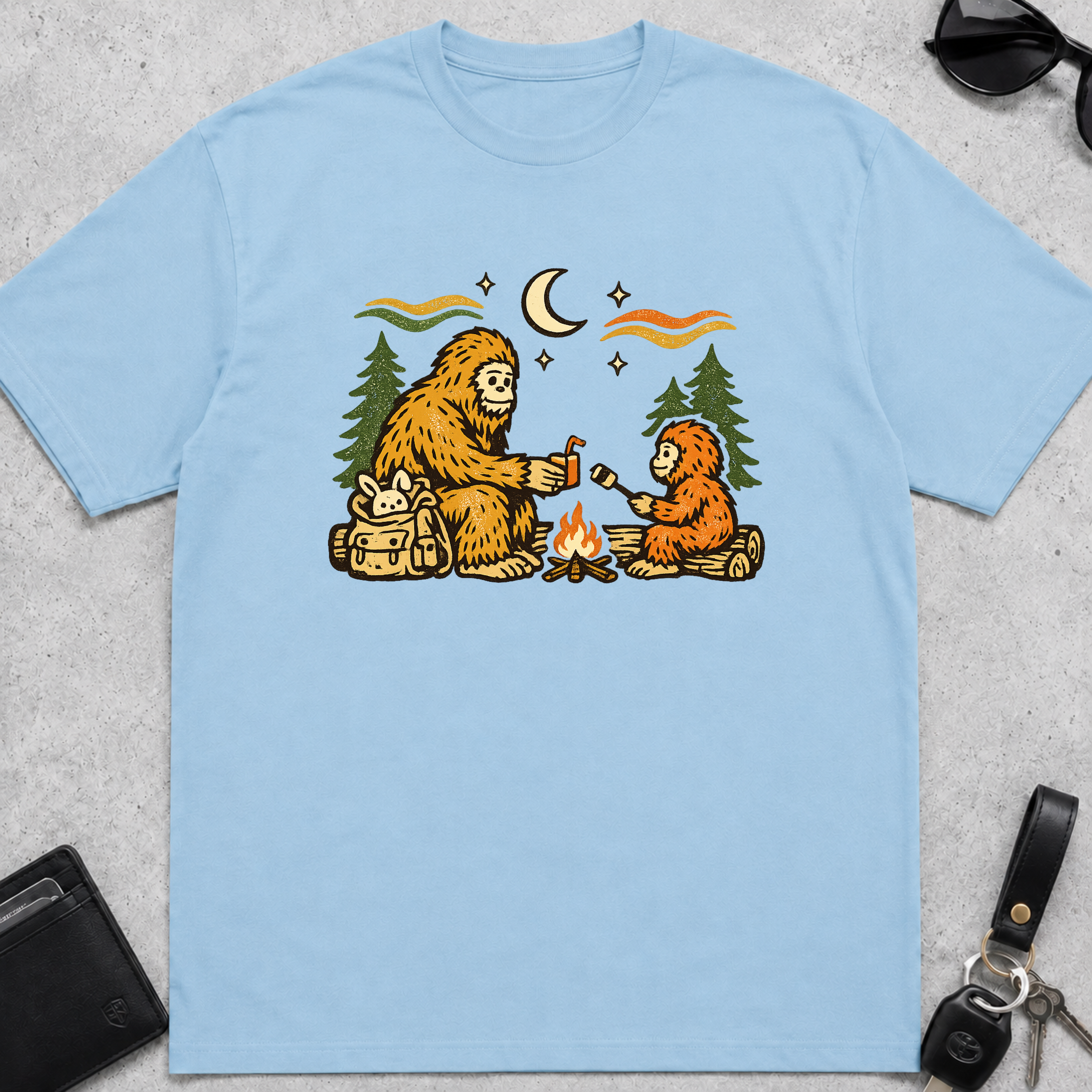 Bigfoot & Kid T-Shirt