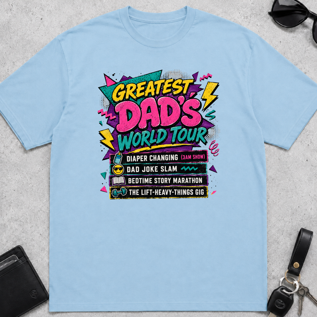 Greatest Dads World Tour T-Shirt
