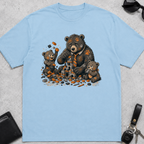 Block Castle Building Bear T-Shirt