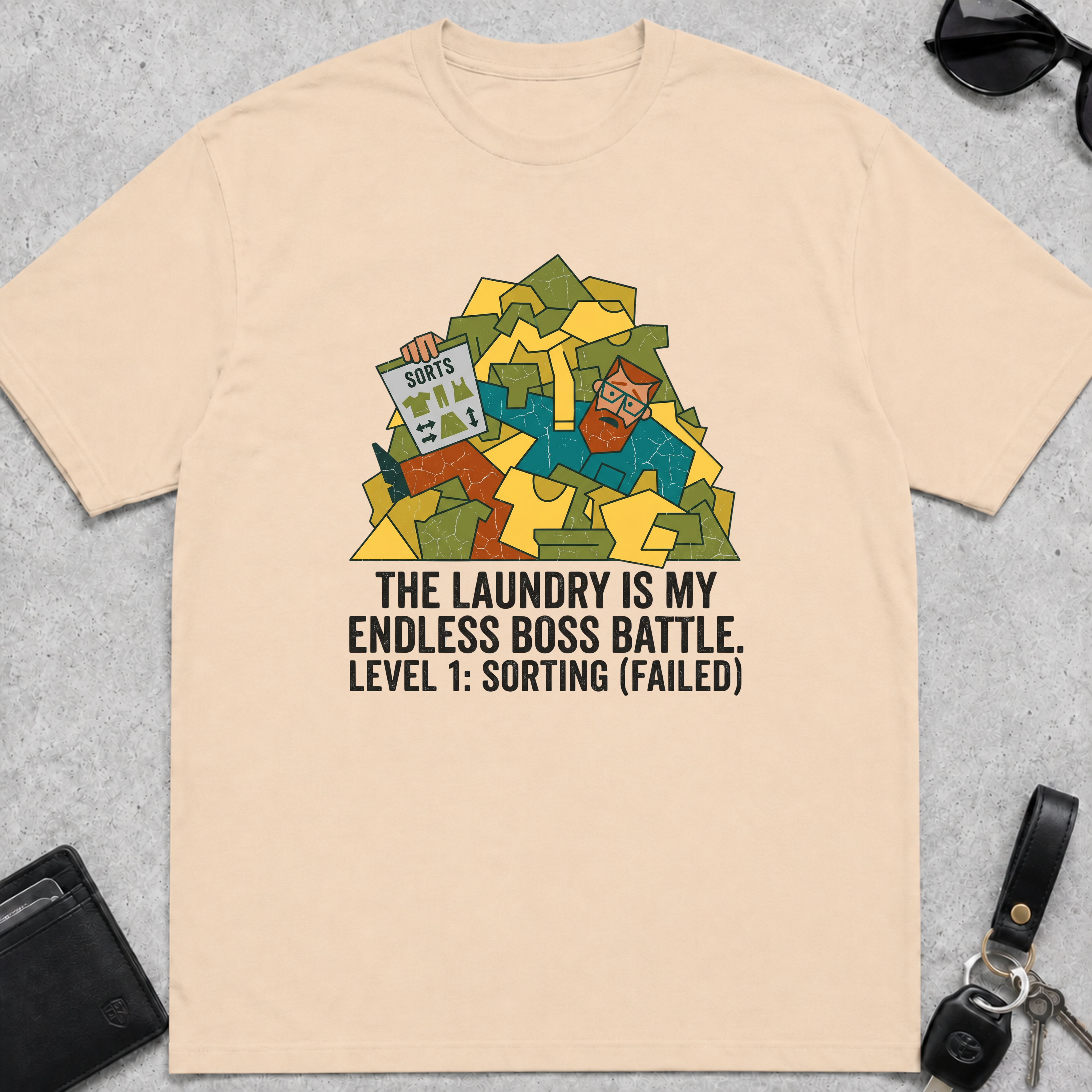 Laundry Battle T-Shirt