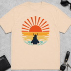 Sunset Kid On Shoulders T-Shirt