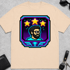 Dad Three Stars 8-Bit T-Shirt
