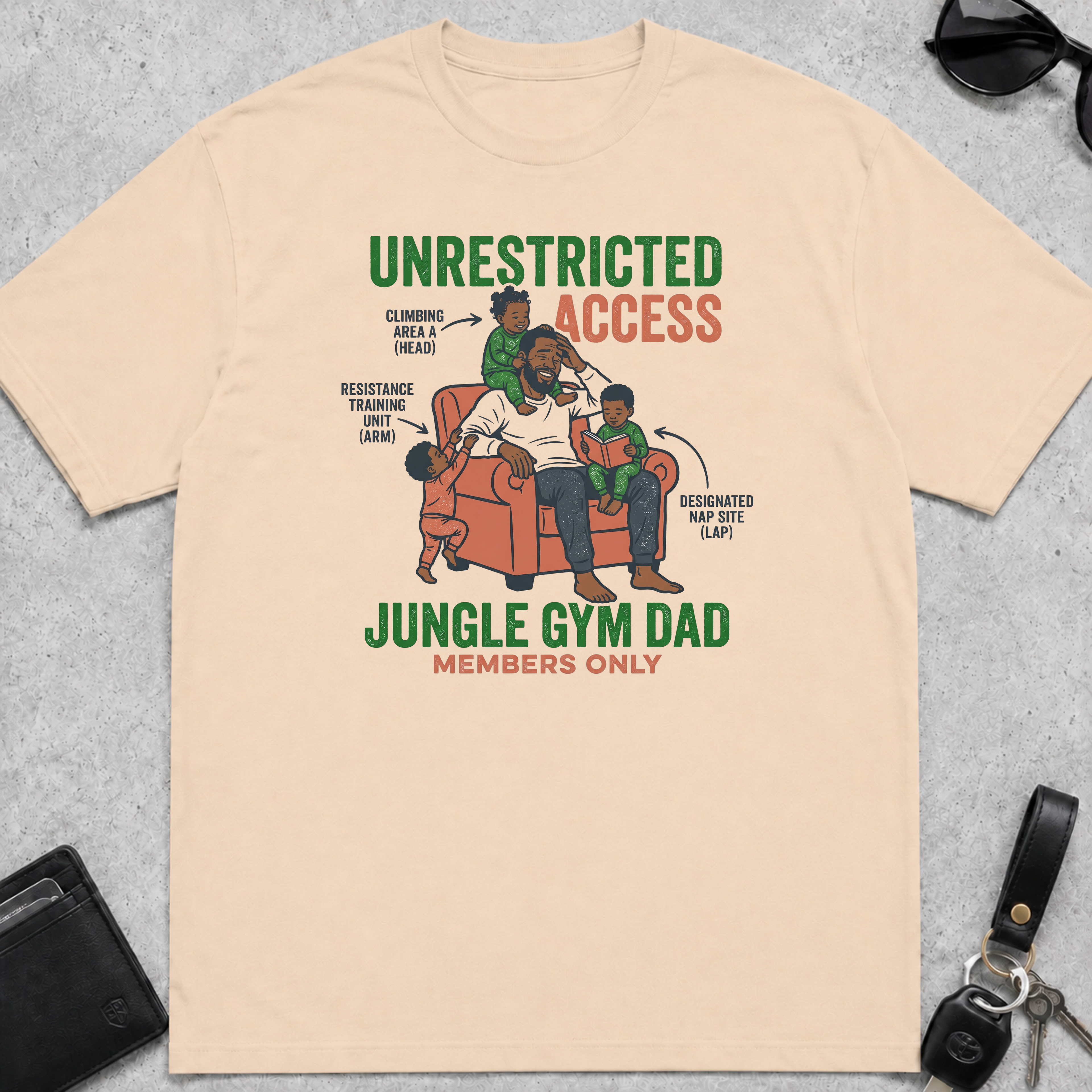 Unrestricted Access Jungle Gym Dad T-Shirt
