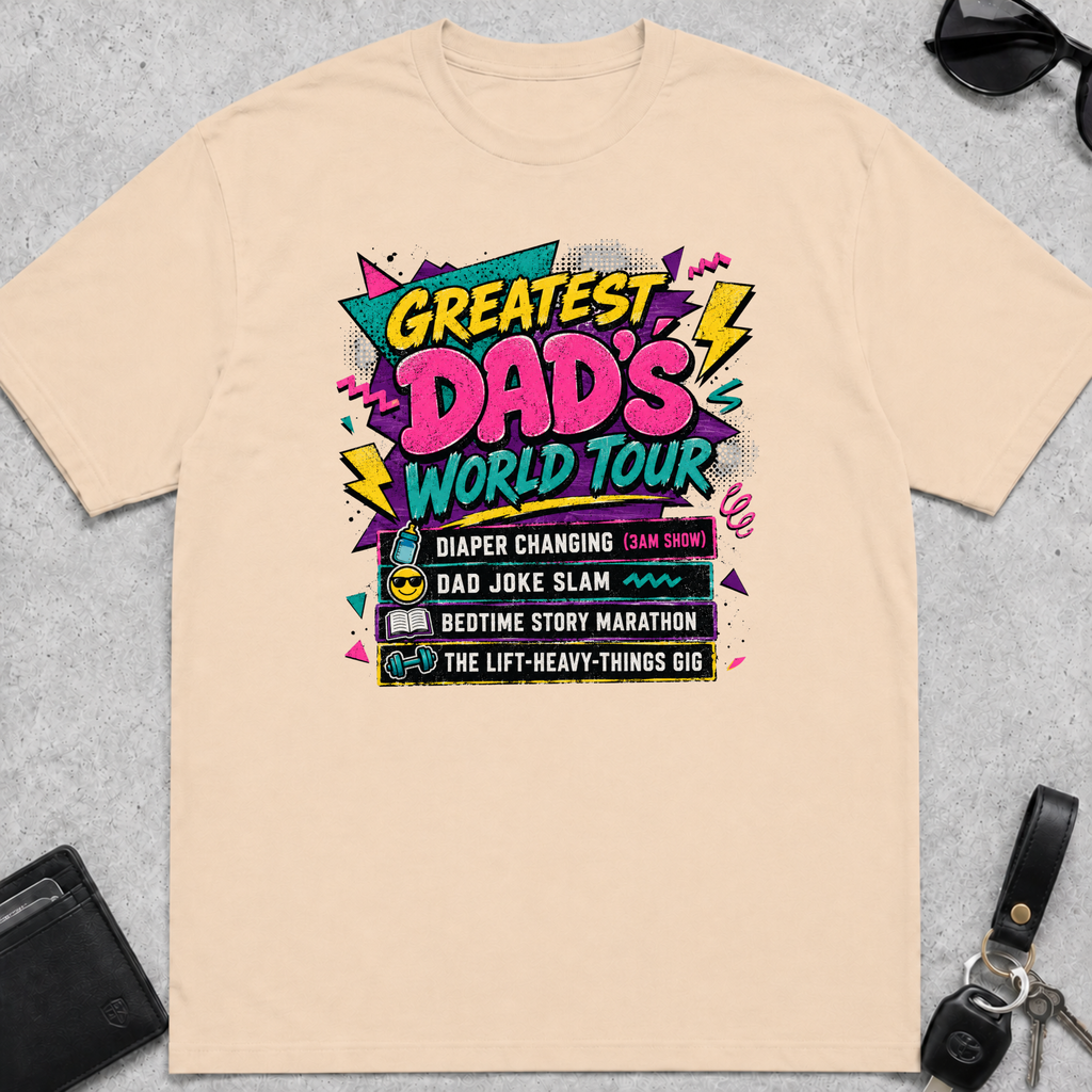 Greatest Dads World Tour T-Shirt