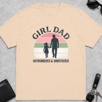 Girl Dad Outnumbered Unbothered T-Shirt