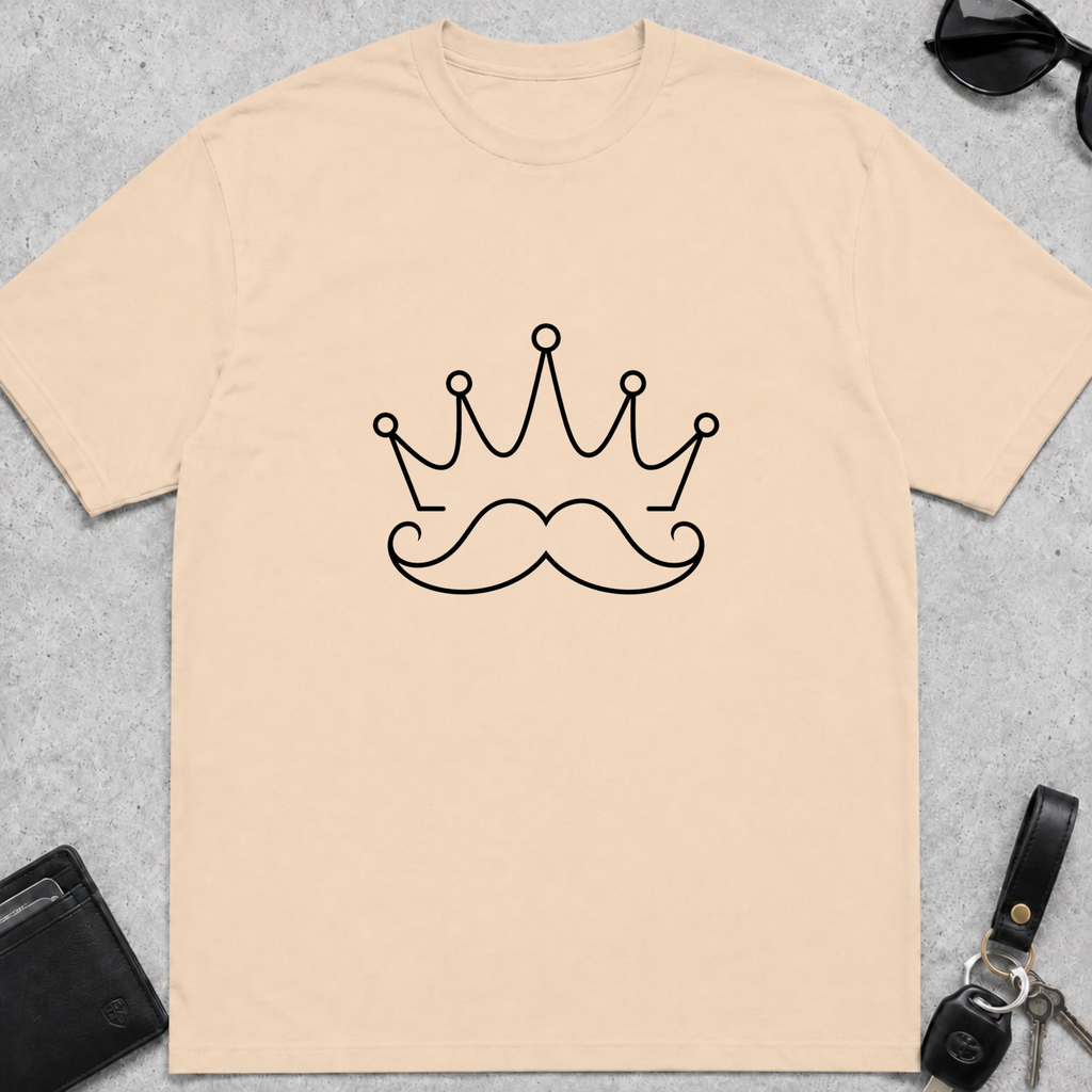 Crown Moustache T-Shirt