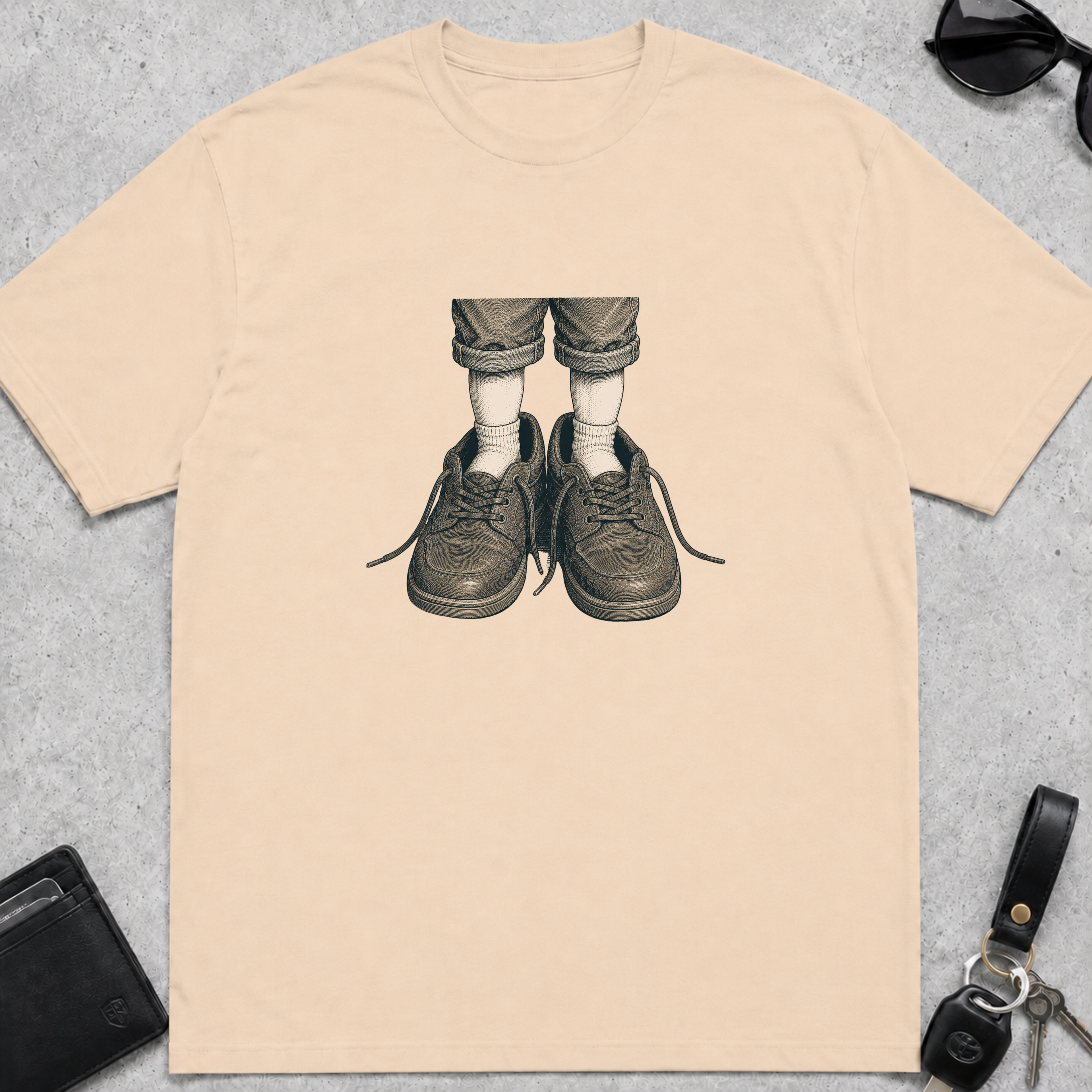 Little Feet Big Shoes T-Shirt