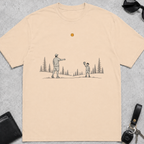 Dad Playing Catch Sun Ball T-Shirt