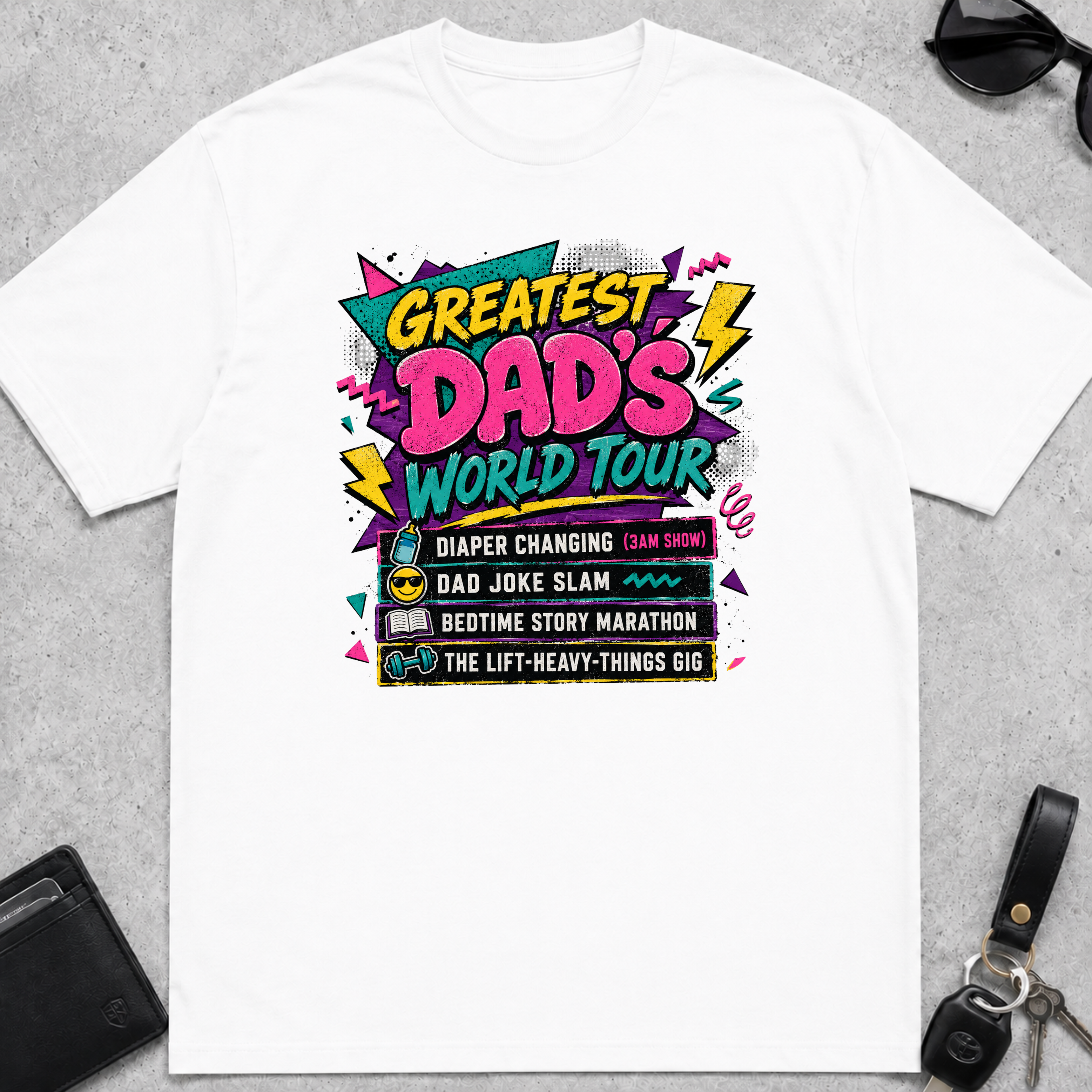 Greatest Dads World Tour T-Shirt